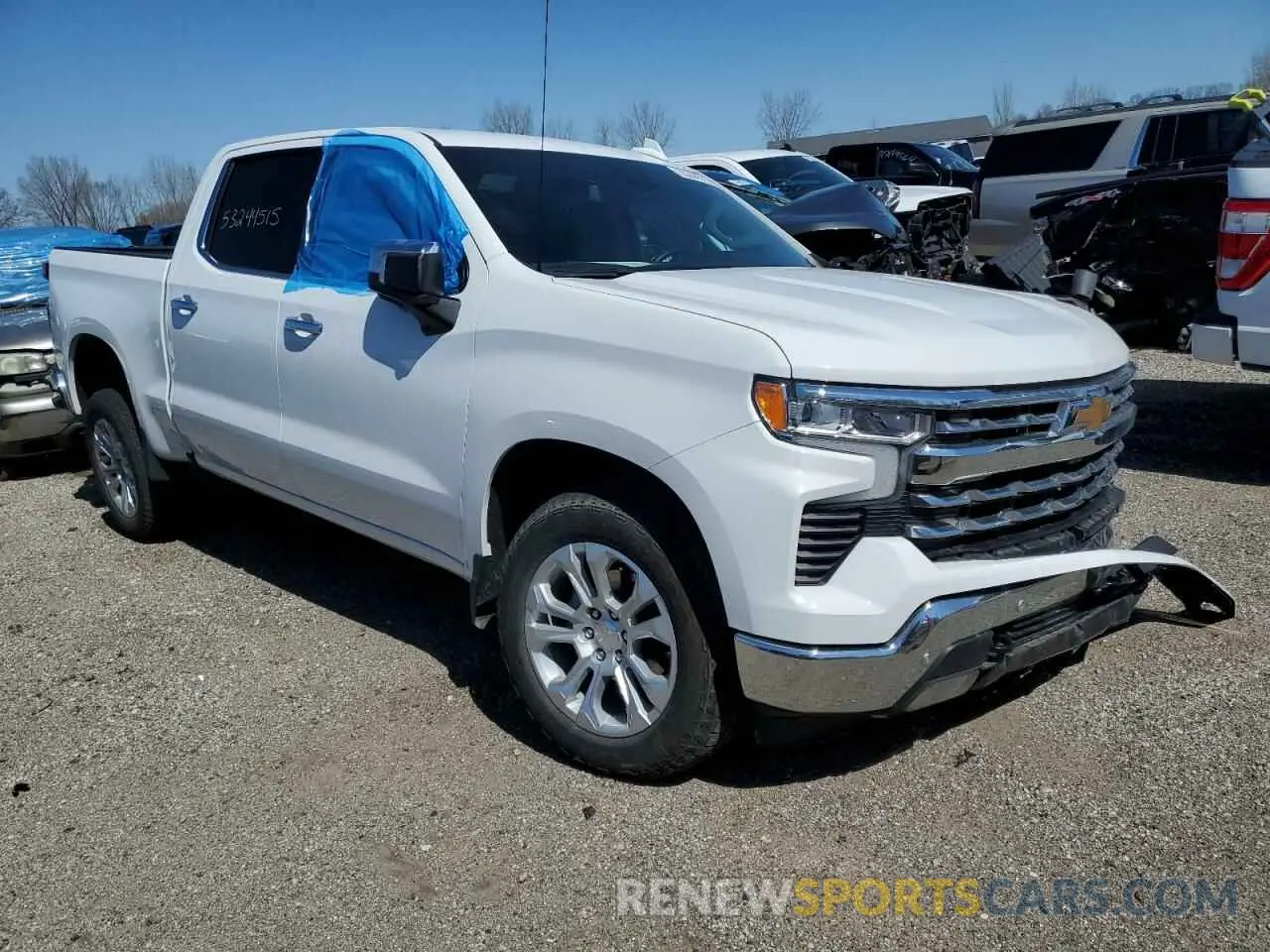 4 Photograph of a damaged car 2GCUDGED8R1150787 CHEVROLET SILVERADO 2024