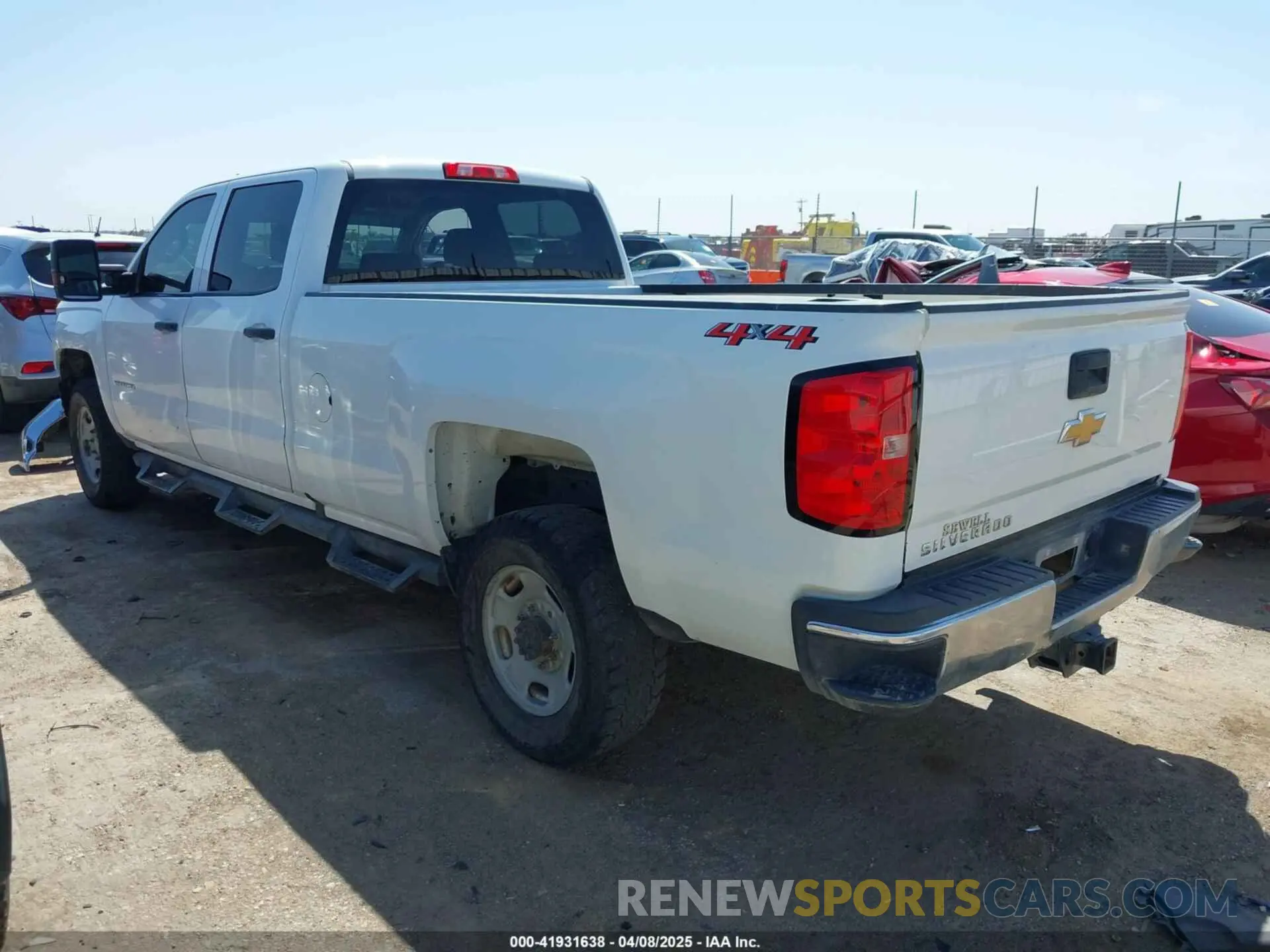3 Photograph of a damaged car 1GC1KREG8KF172267 CHEVROLET SILVERADO 2500HD 2019