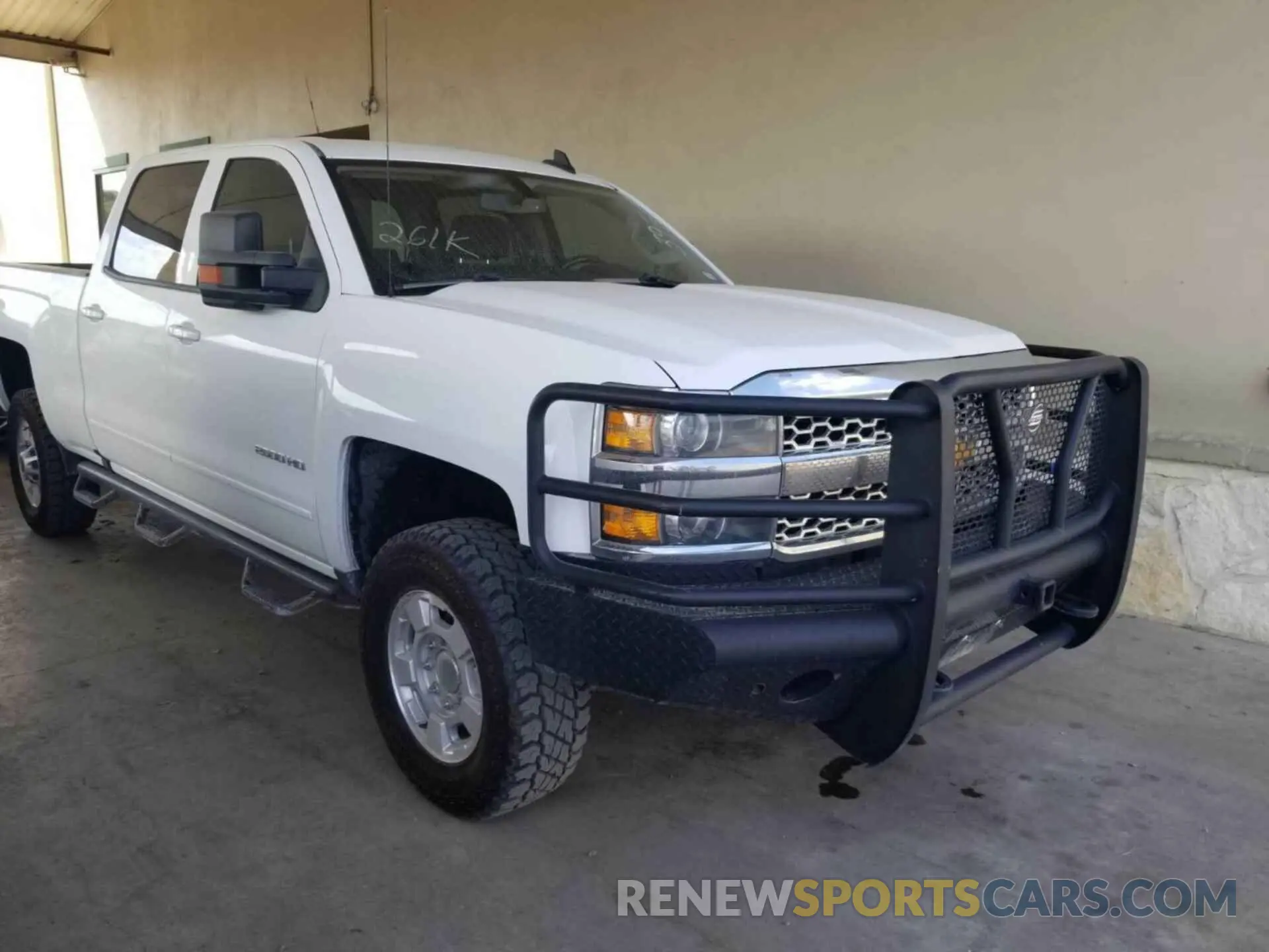 8 Photograph of a damaged car 1GC1KSEG2KF127395 CHEVROLET SILVERADO 2500HD 2019