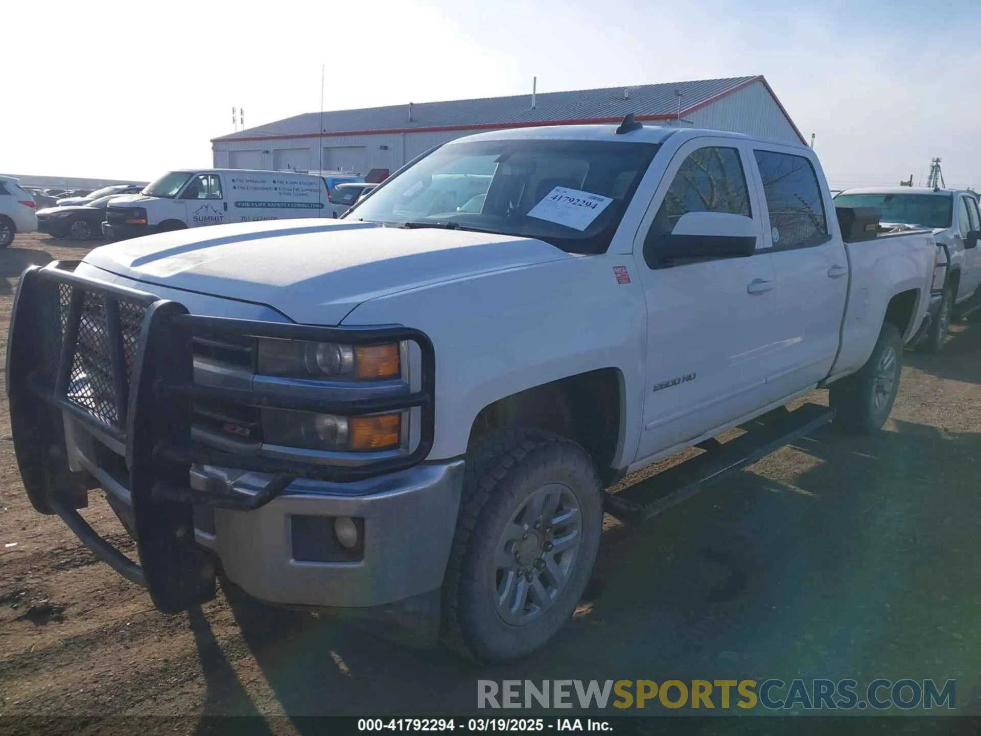 2 Photograph of a damaged car 1GC1KSEGXKF245436 CHEVROLET SILVERADO 2500HD 2019