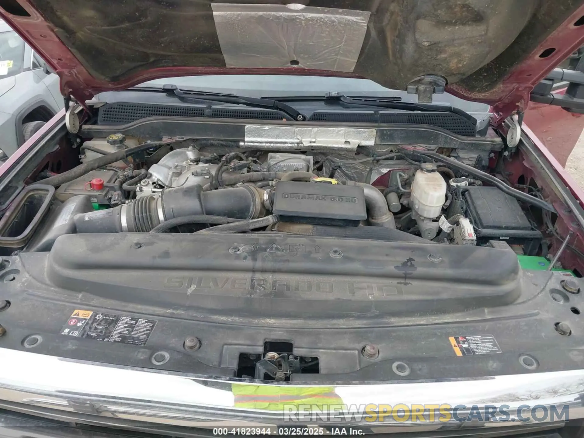 10 Photograph of a damaged car 1GC1KSEY9KF103023 CHEVROLET SILVERADO 2500HD 2019