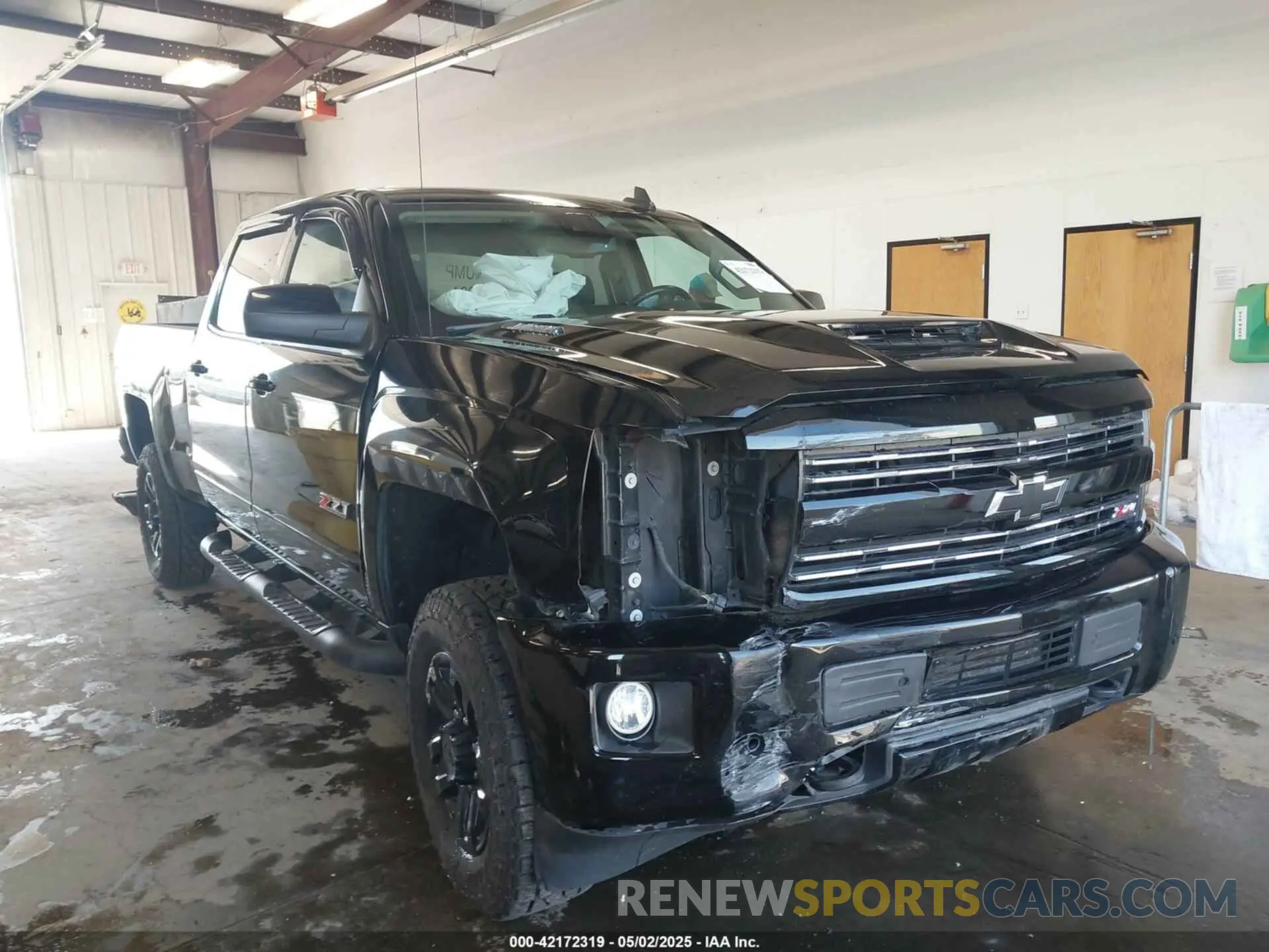 1 Photograph of a damaged car 1GC1KTEY1KF150438 CHEVROLET SILVERADO 2500HD 2019