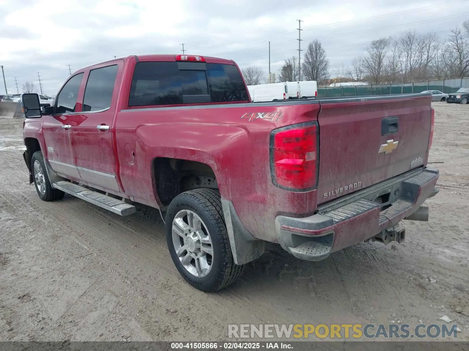 3 Photograph of a damaged car 1GC1KUEY0KF142725 CHEVROLET SILVERADO 2500HD 2019