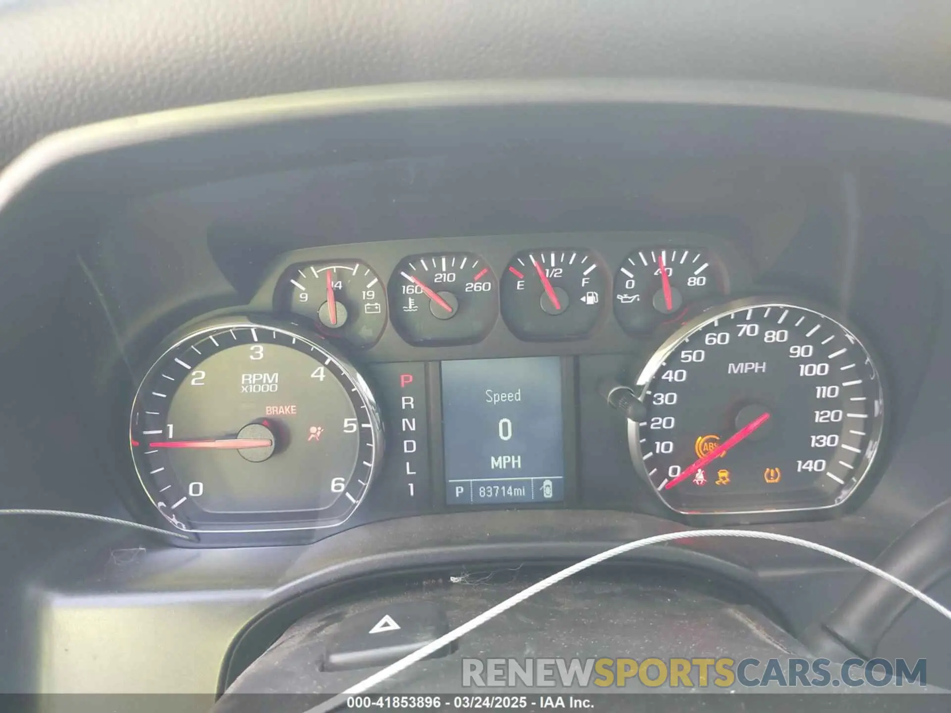 7 Photograph of a damaged car 2GB2CREG8K1216202 CHEVROLET SILVERADO 2500HD 2019