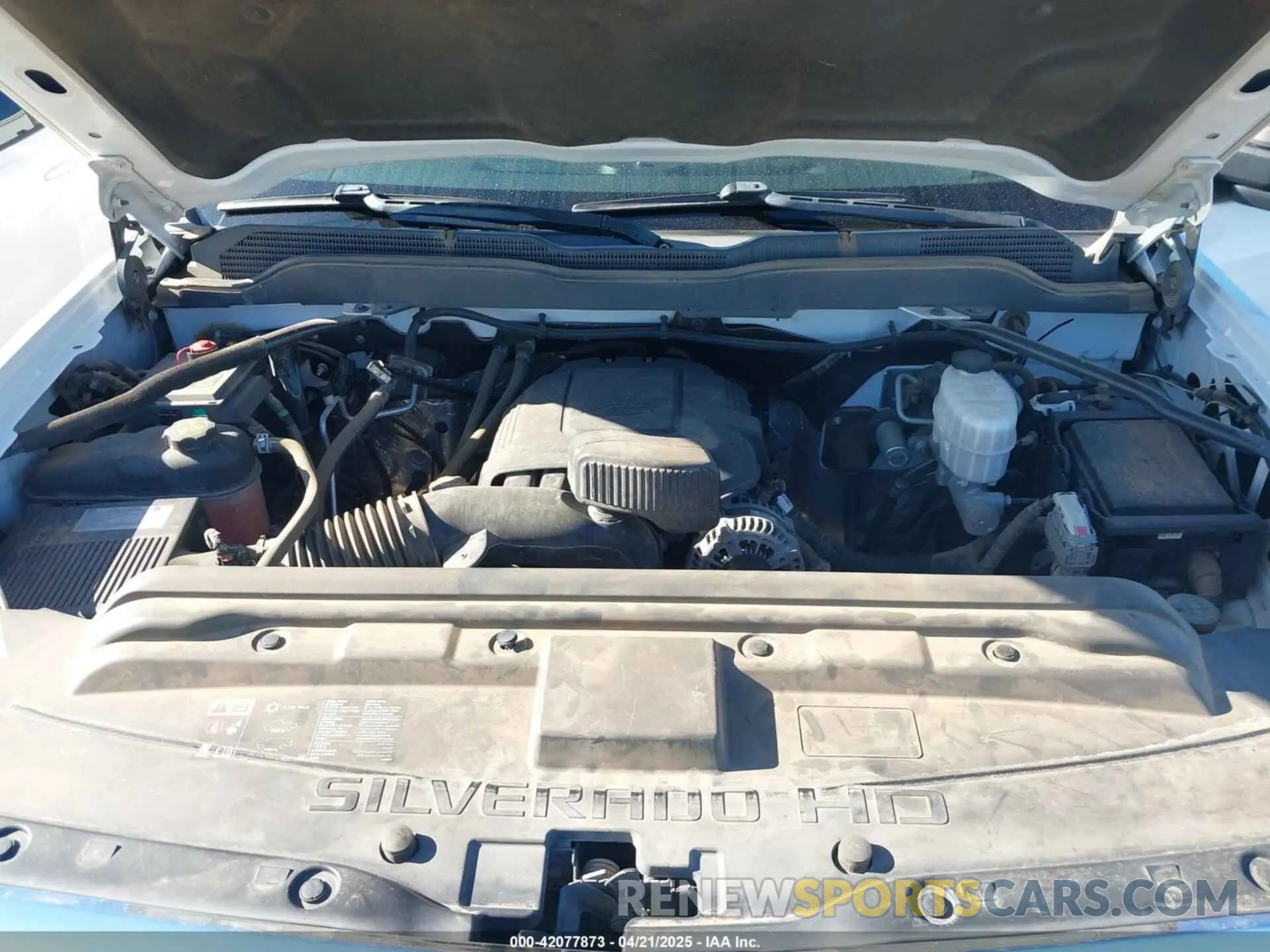 10 Photograph of a damaged car 2GB2CREG9K1166796 CHEVROLET SILVERADO 2500HD 2019