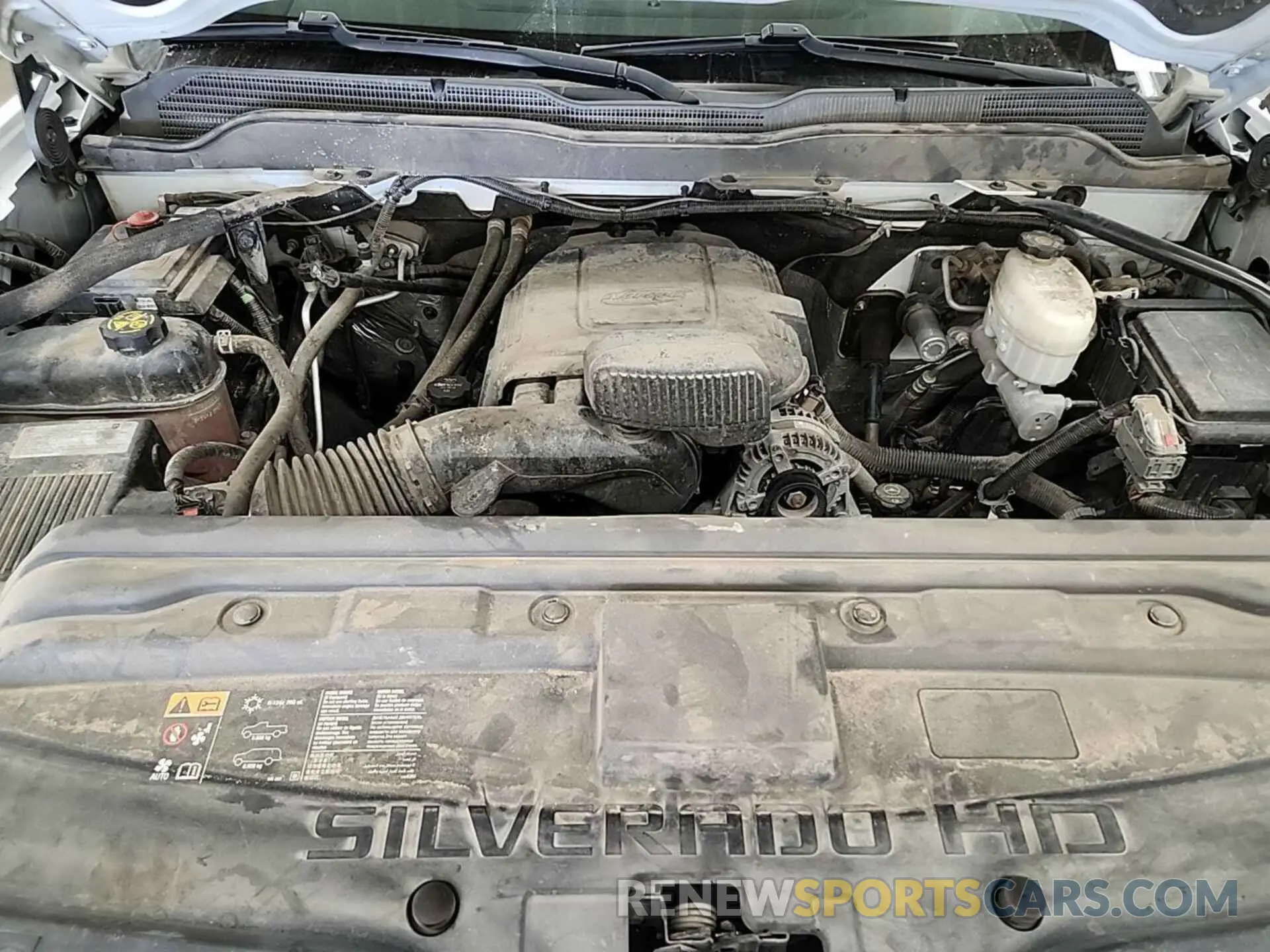 8 Photograph of a damaged car 2GB2KREG6K1188046 CHEVROLET SILVERADO 2500HD 2019