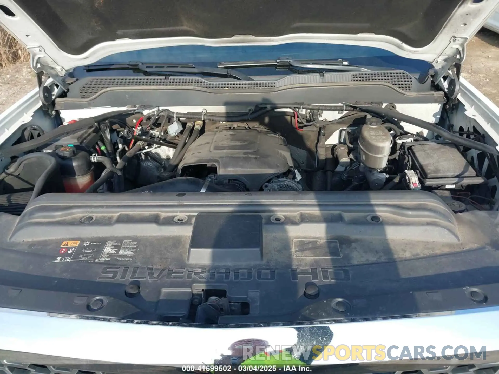 10 Photograph of a damaged car 2GB2KREG9K1210959 CHEVROLET SILVERADO 2500HD 2019