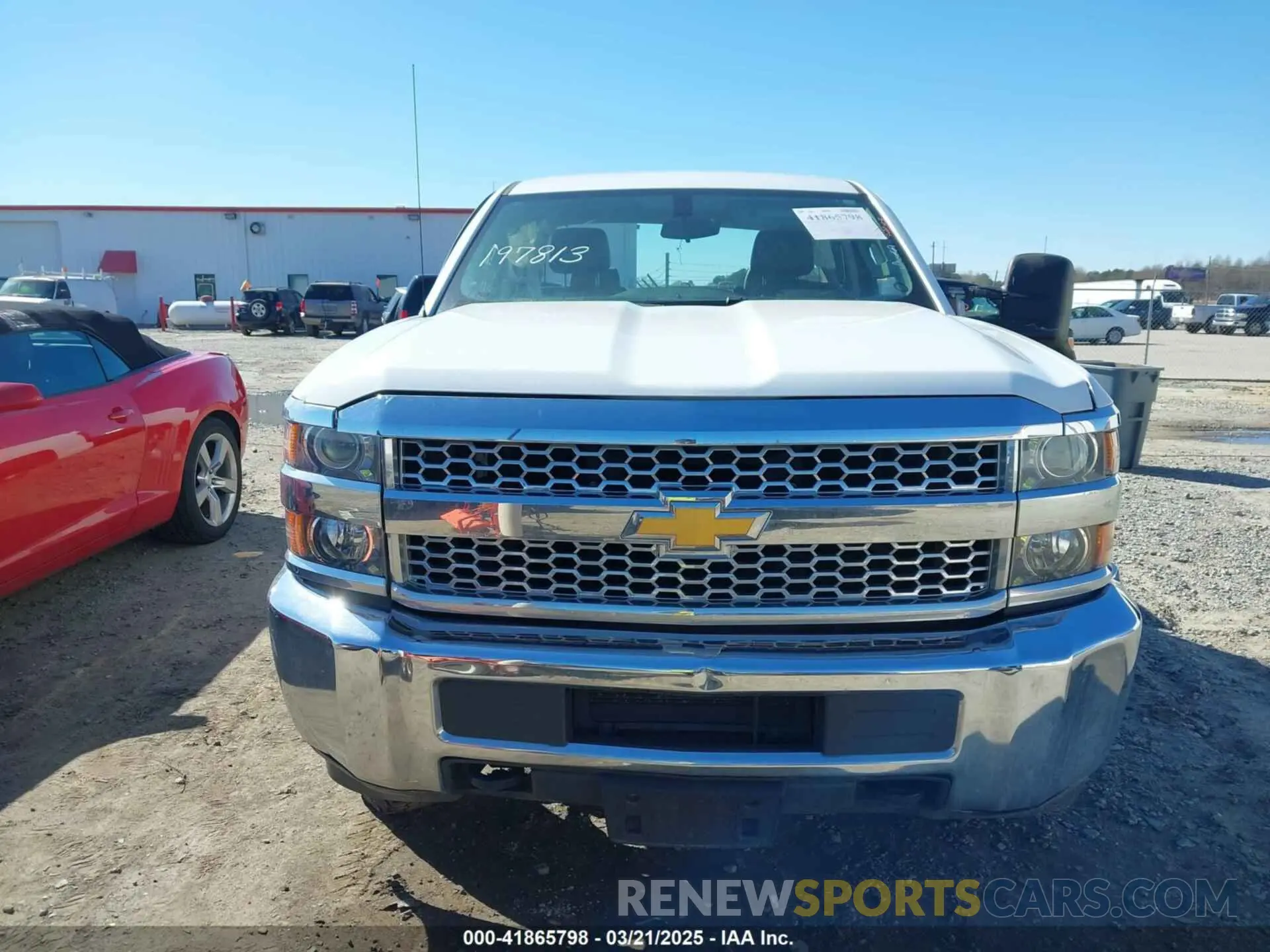 13 Photograph of a damaged car 2GC2CREG7K1151354 CHEVROLET SILVERADO 2500HD 2019