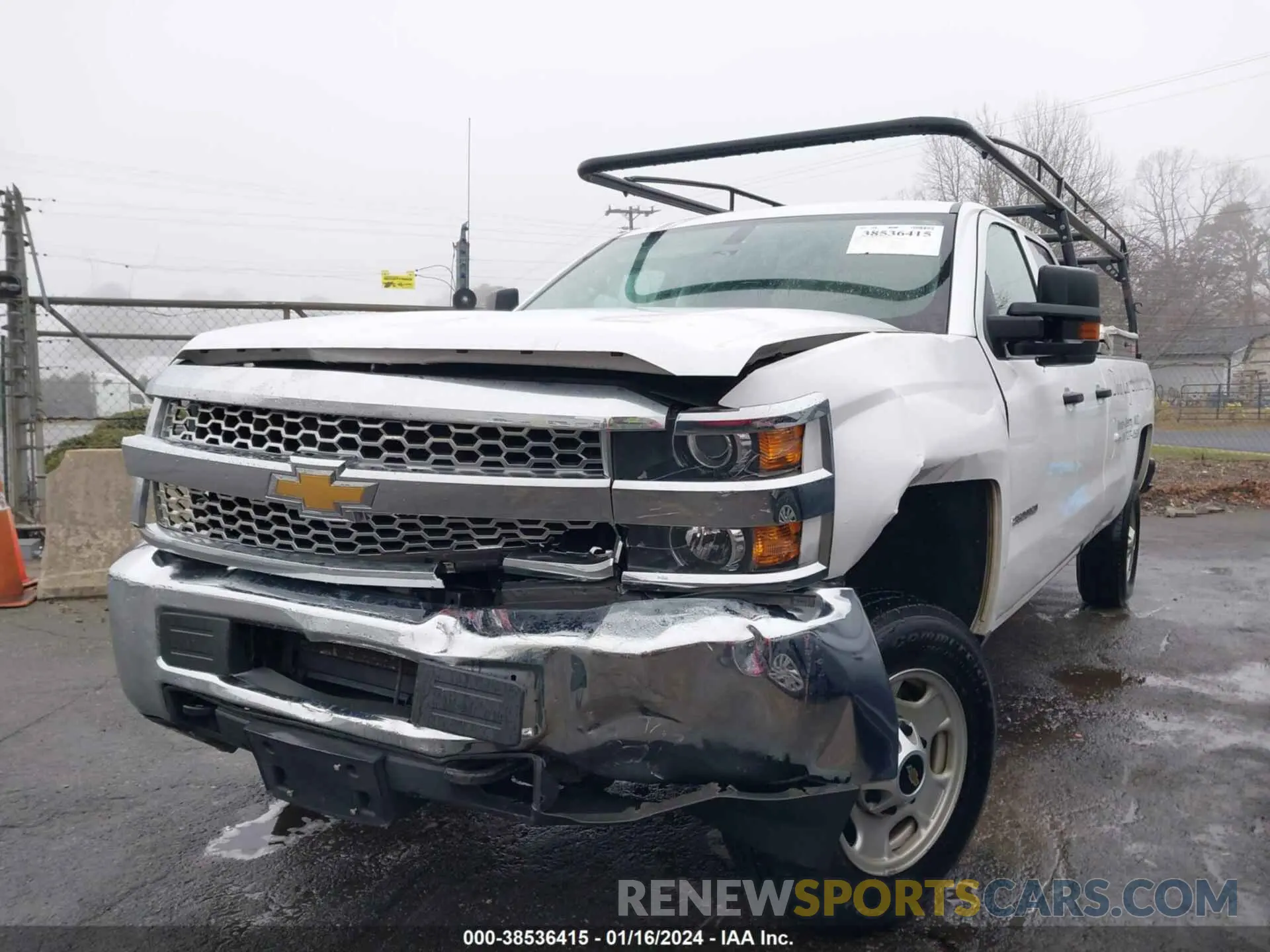 2 Photograph of a damaged car 2GC2CREGXK1137979 CHEVROLET SILVERADO 2500HD 2019