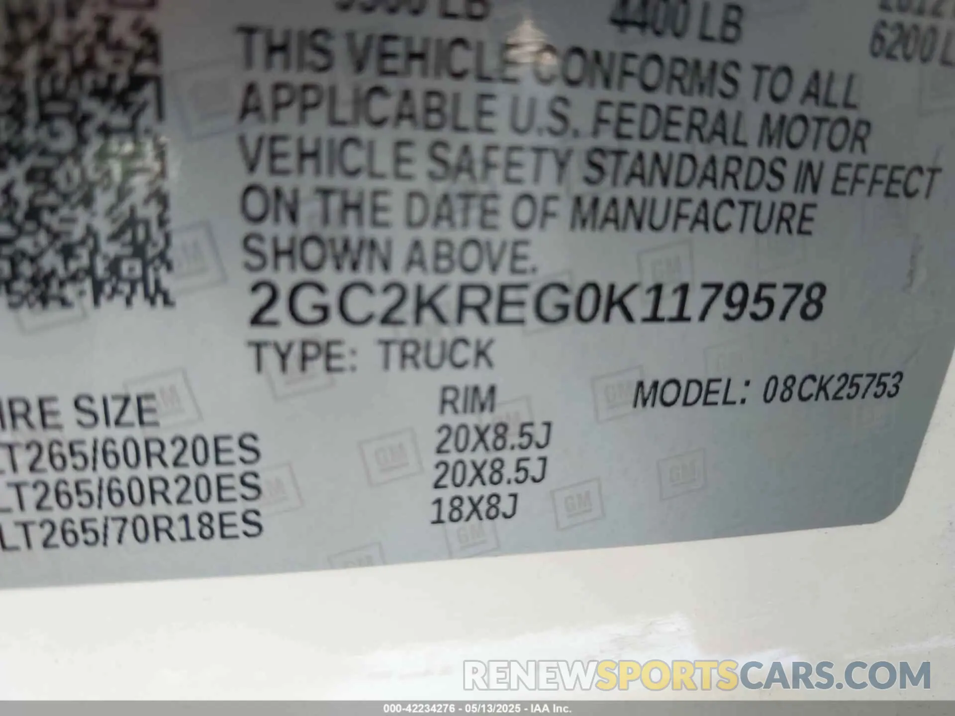 9 Photograph of a damaged car 2GC2KREG0K1179578 CHEVROLET SILVERADO 2500HD 2019
