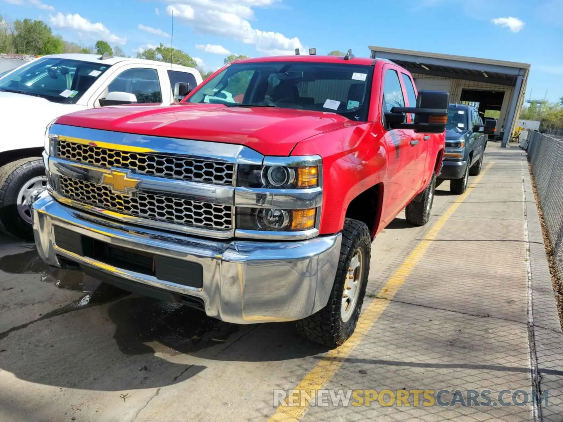 7 Photograph of a damaged car 2GC2KREG2K1202293 CHEVROLET SILVERADO 2500HD 2019