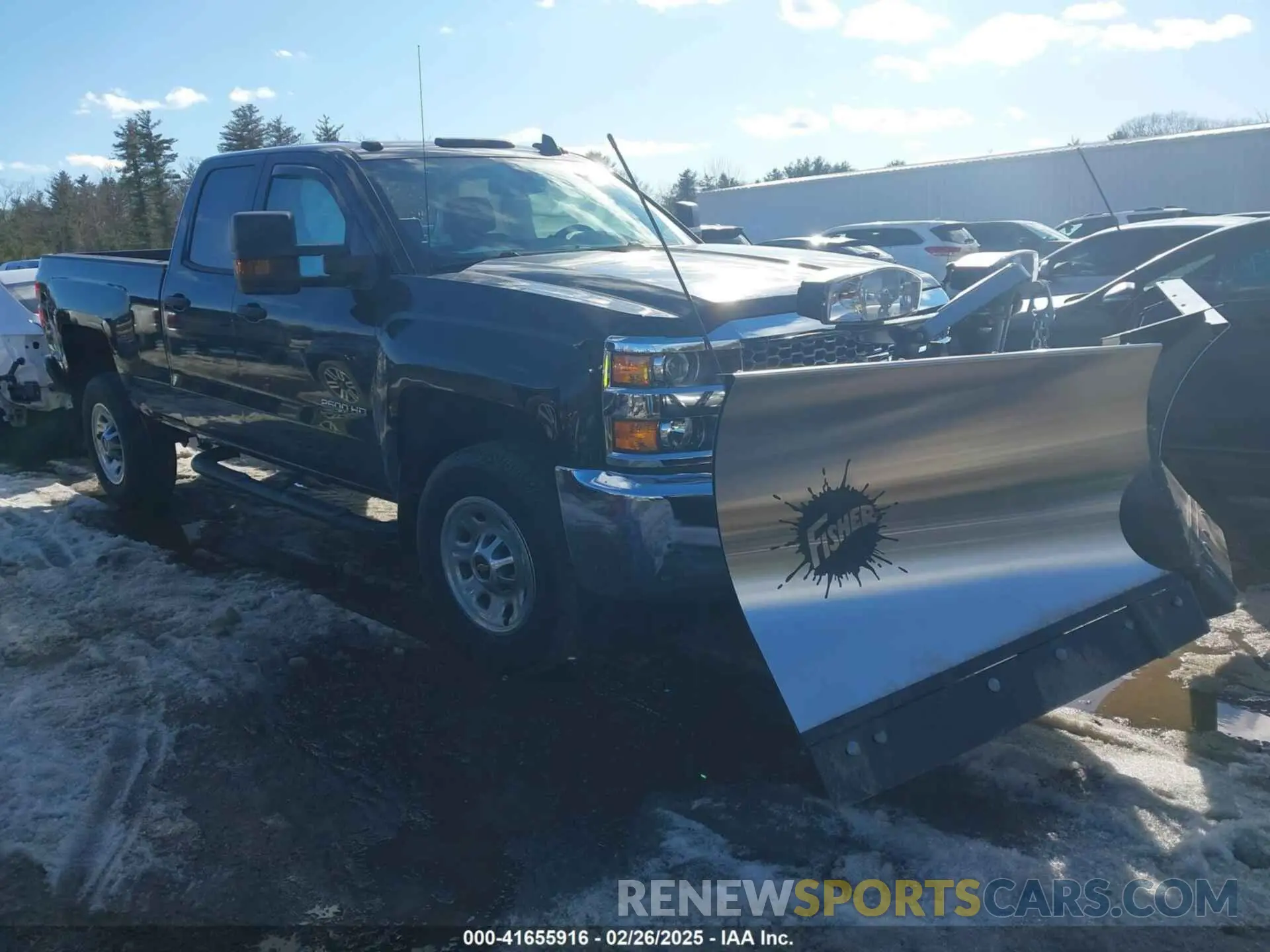 1 Photograph of a damaged car 2GC2KREG3K1216235 CHEVROLET SILVERADO 2500HD 2019