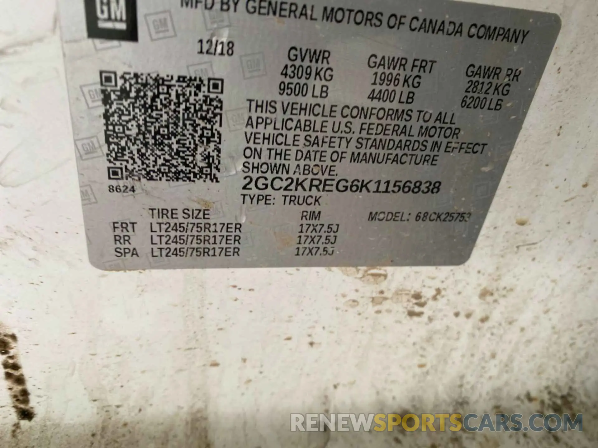 23 Photograph of a damaged car 2GC2KREG6K1156838 CHEVROLET SILVERADO 2500HD 2019