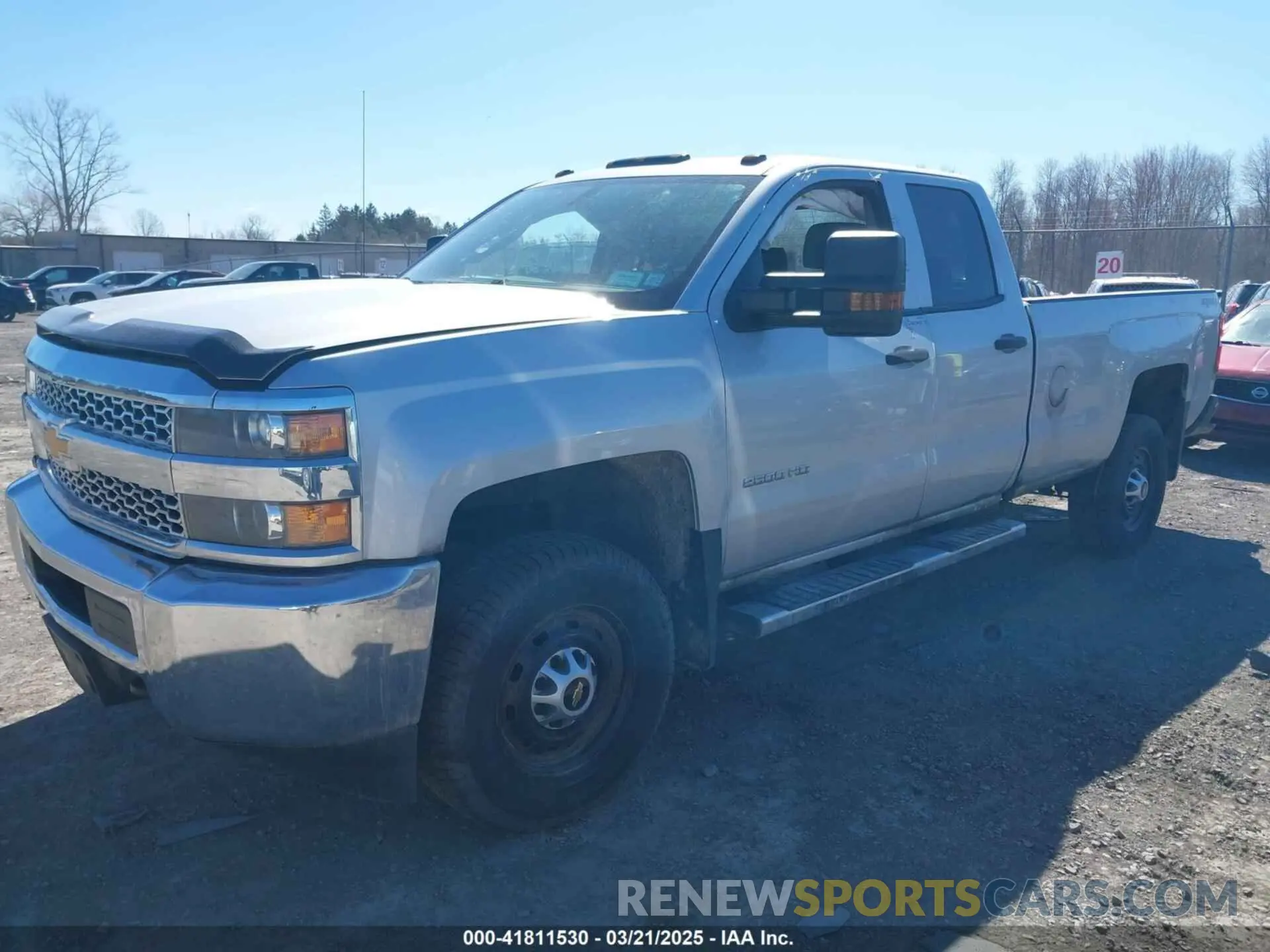 2 Photograph of a damaged car 2GC2KREG9K1158163 CHEVROLET SILVERADO 2500HD 2019