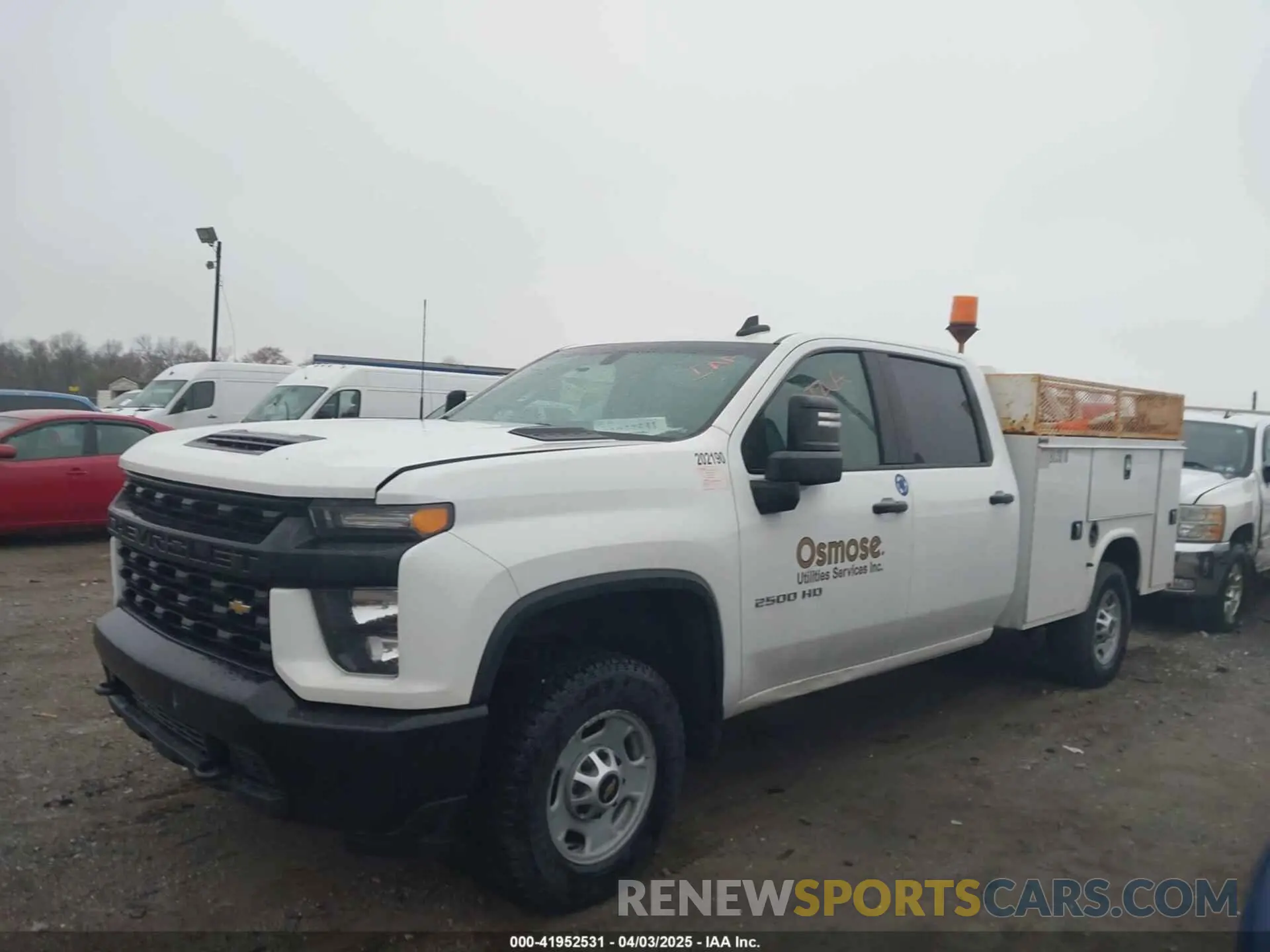14 Photograph of a damaged car 1GB1WLE70LF217970 CHEVROLET SILVERADO 2500HD 2020