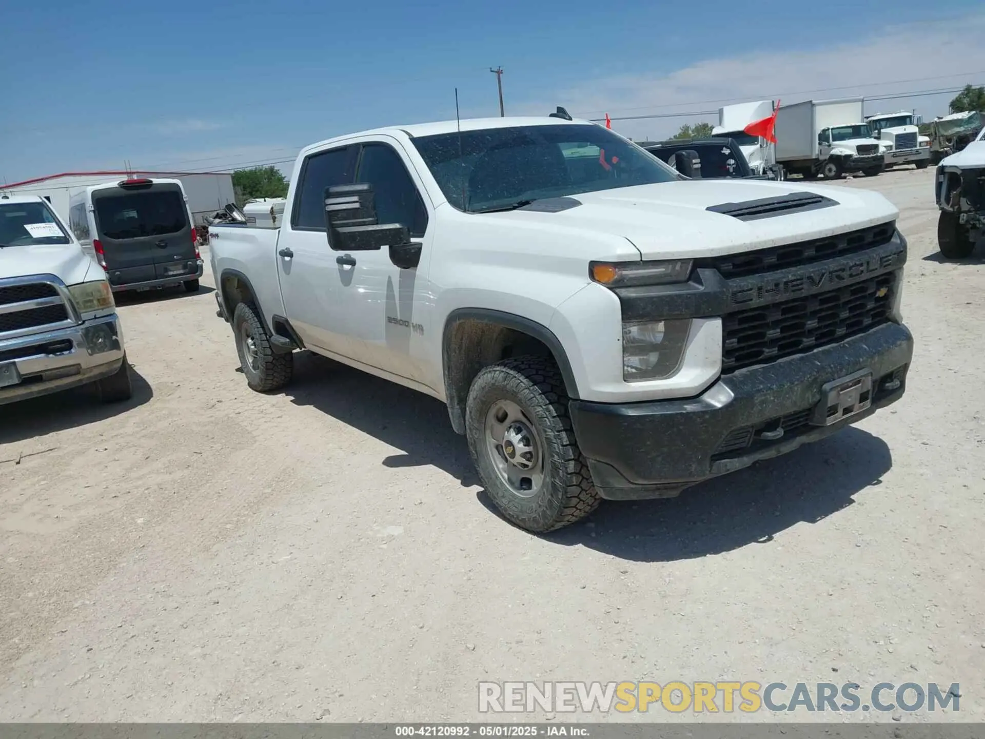 1 Photograph of a damaged car 1GC1YLE70LF184510 CHEVROLET SILVERADO 2500HD 2020