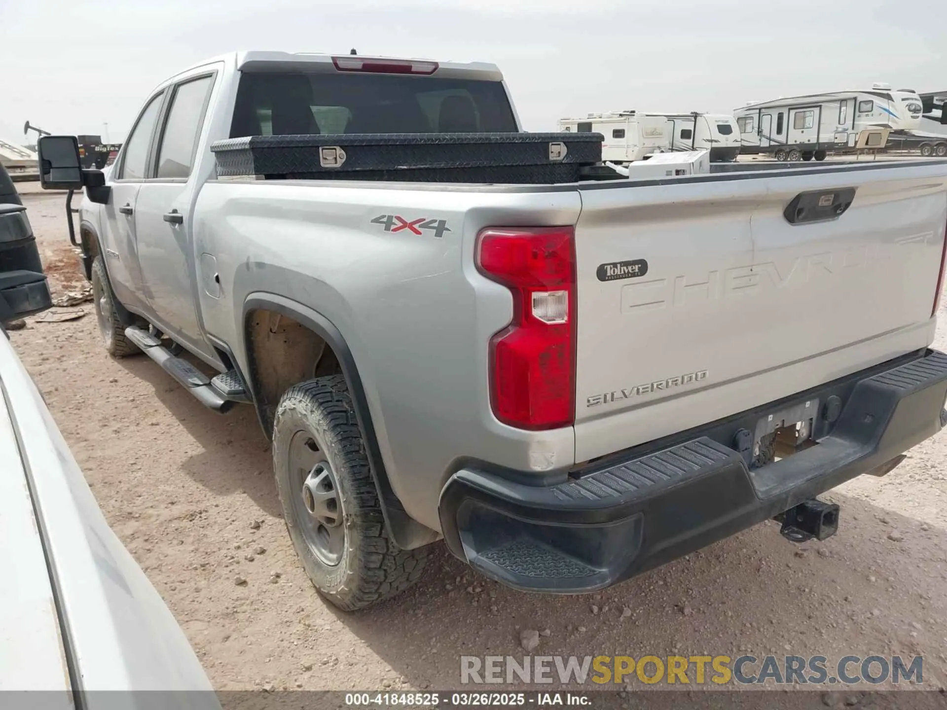 1 Photograph of a damaged car 1GC1YLE79LF161274 CHEVROLET SILVERADO 2500HD 2020