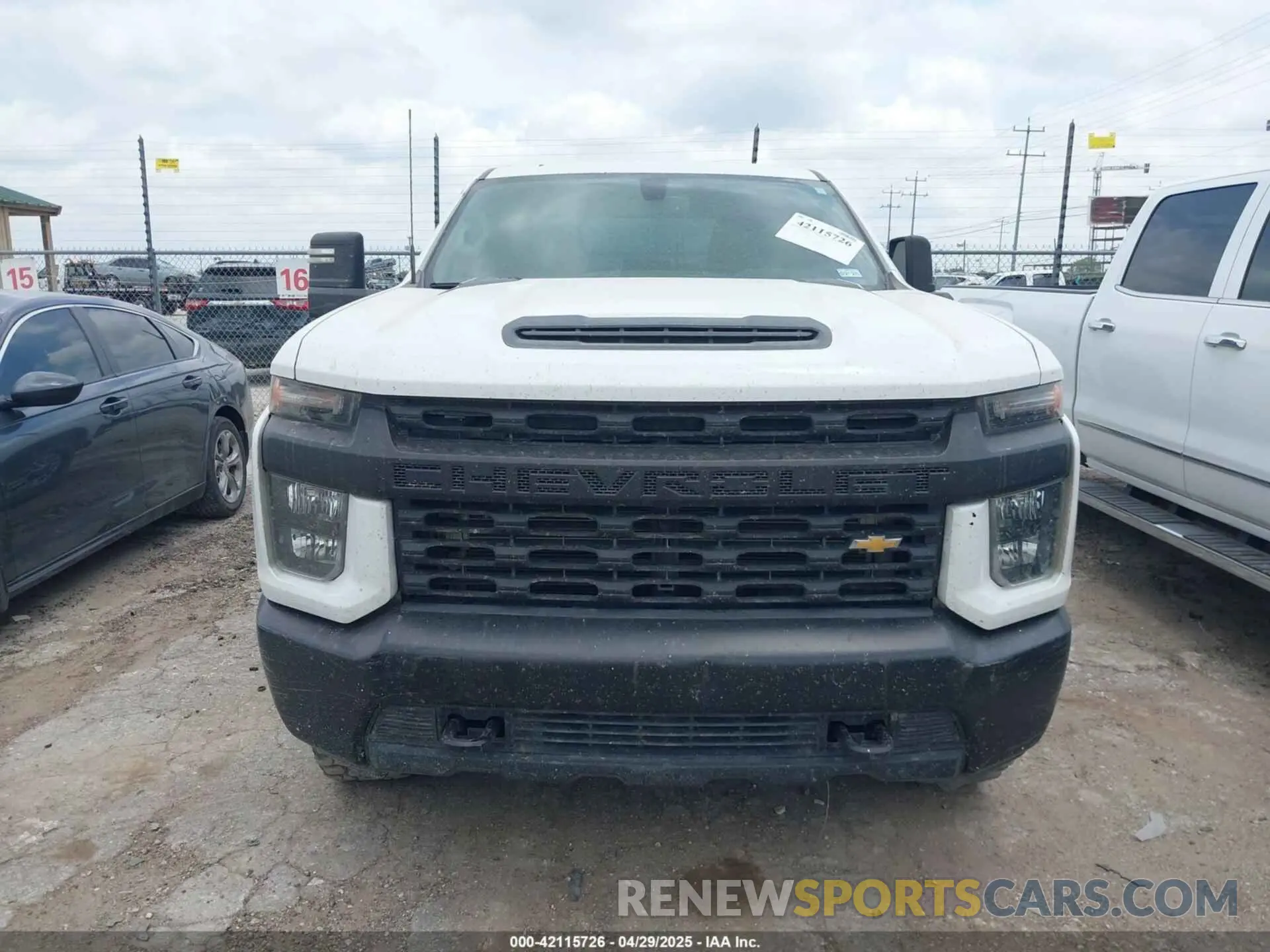 12 Photograph of a damaged car 1GC1YLEY8LF195067 CHEVROLET SILVERADO 2500HD 2020