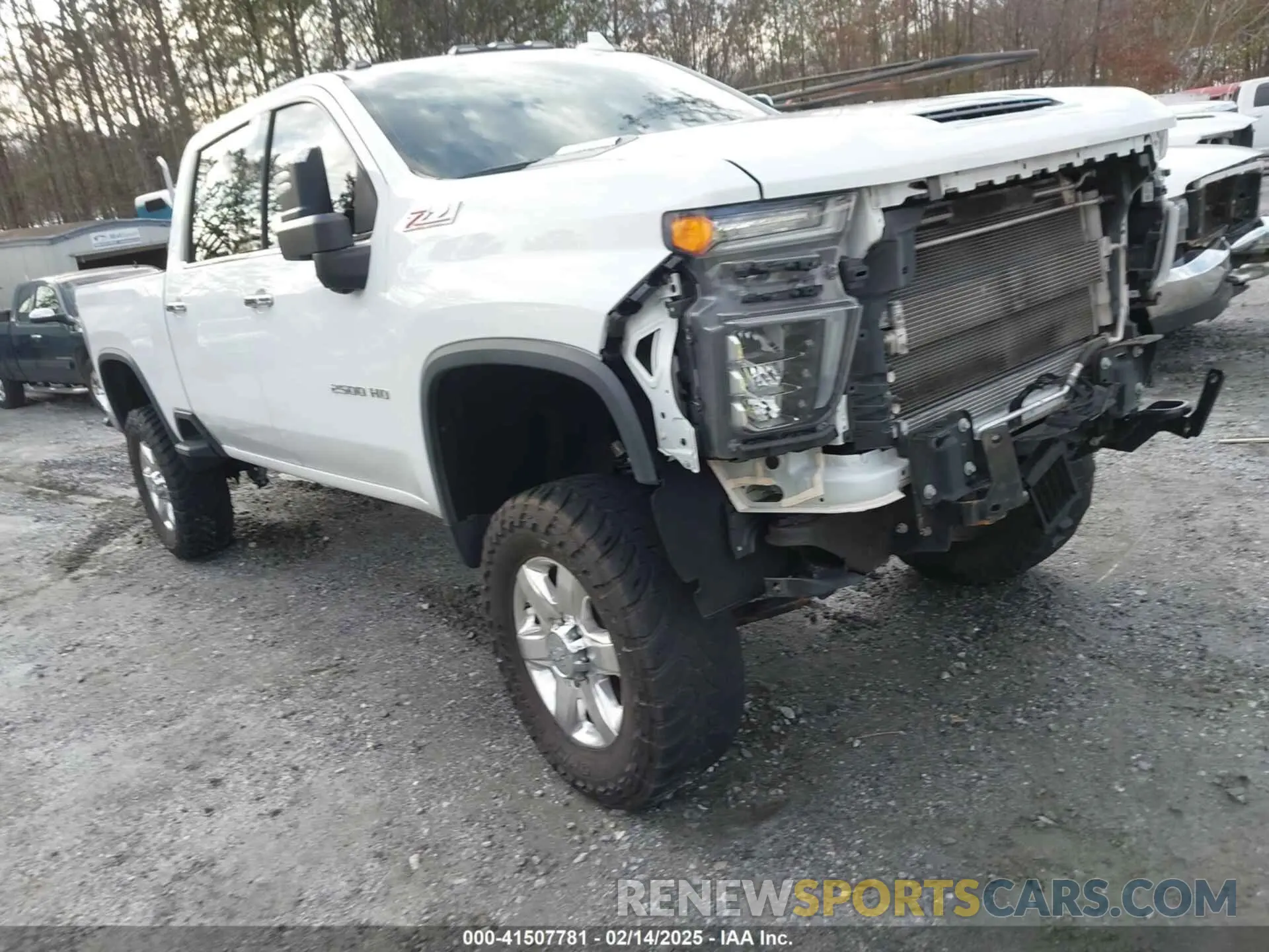 1 Photograph of a damaged car 1GC1YPEY7LF253385 CHEVROLET SILVERADO 2500HD 2020