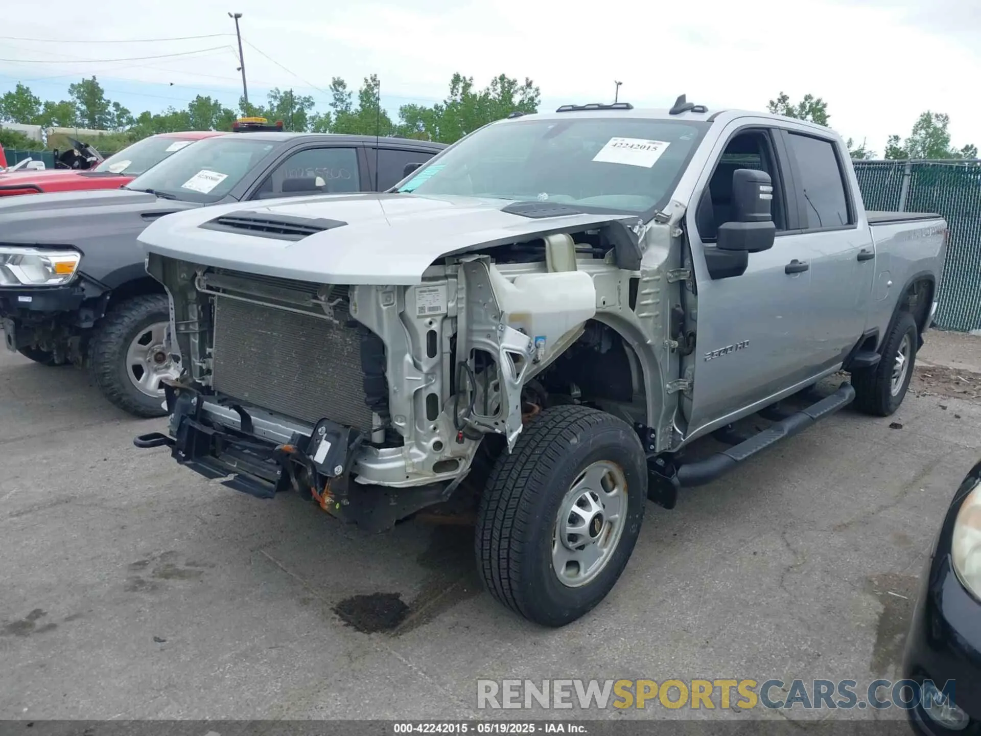 11 Photograph of a damaged car 1GC4YLE78LF177284 CHEVROLET SILVERADO 2500HD 2020