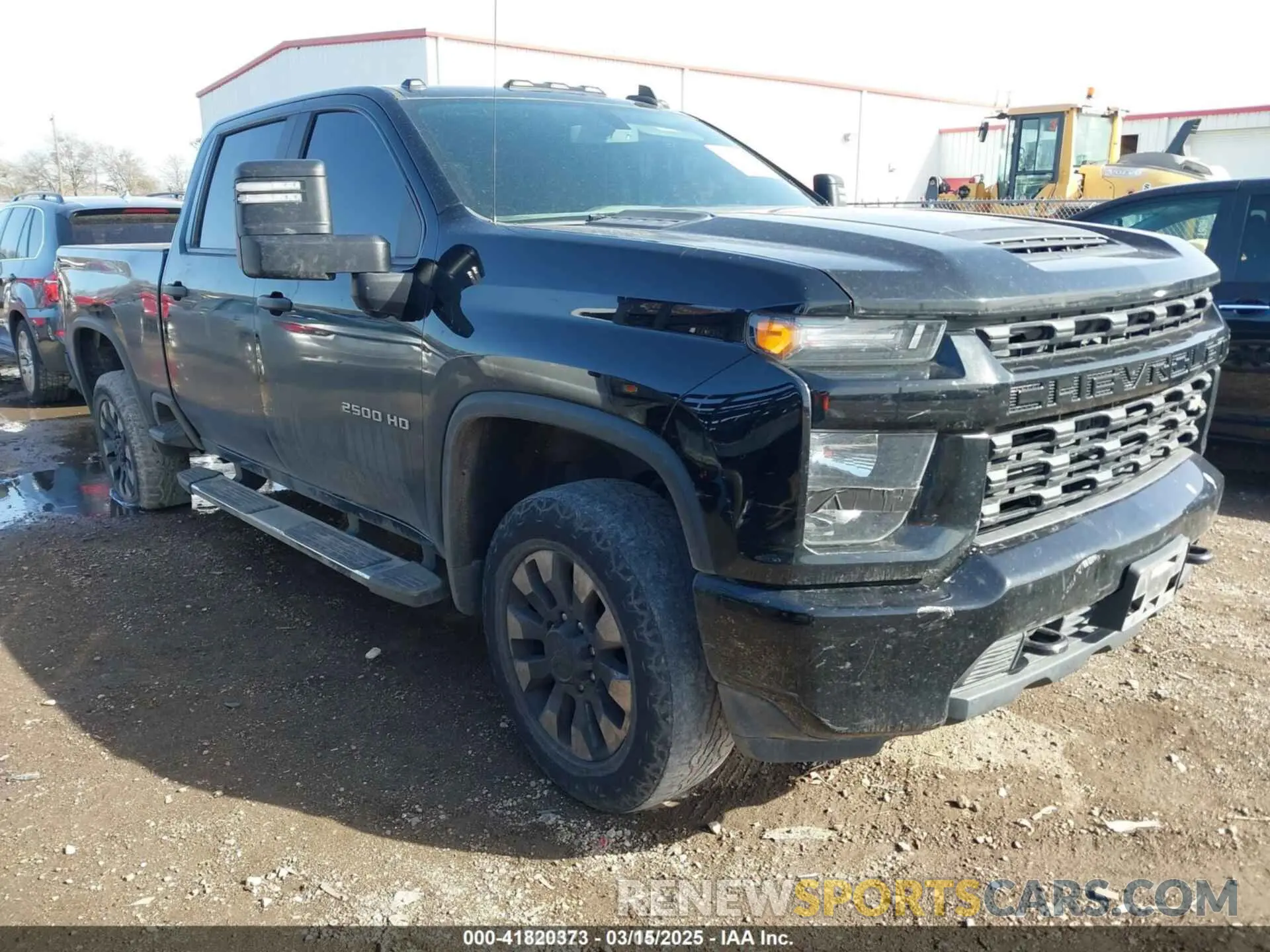 1 Photograph of a damaged car 1GC4YME7XLF306941 CHEVROLET SILVERADO 2500HD 2020