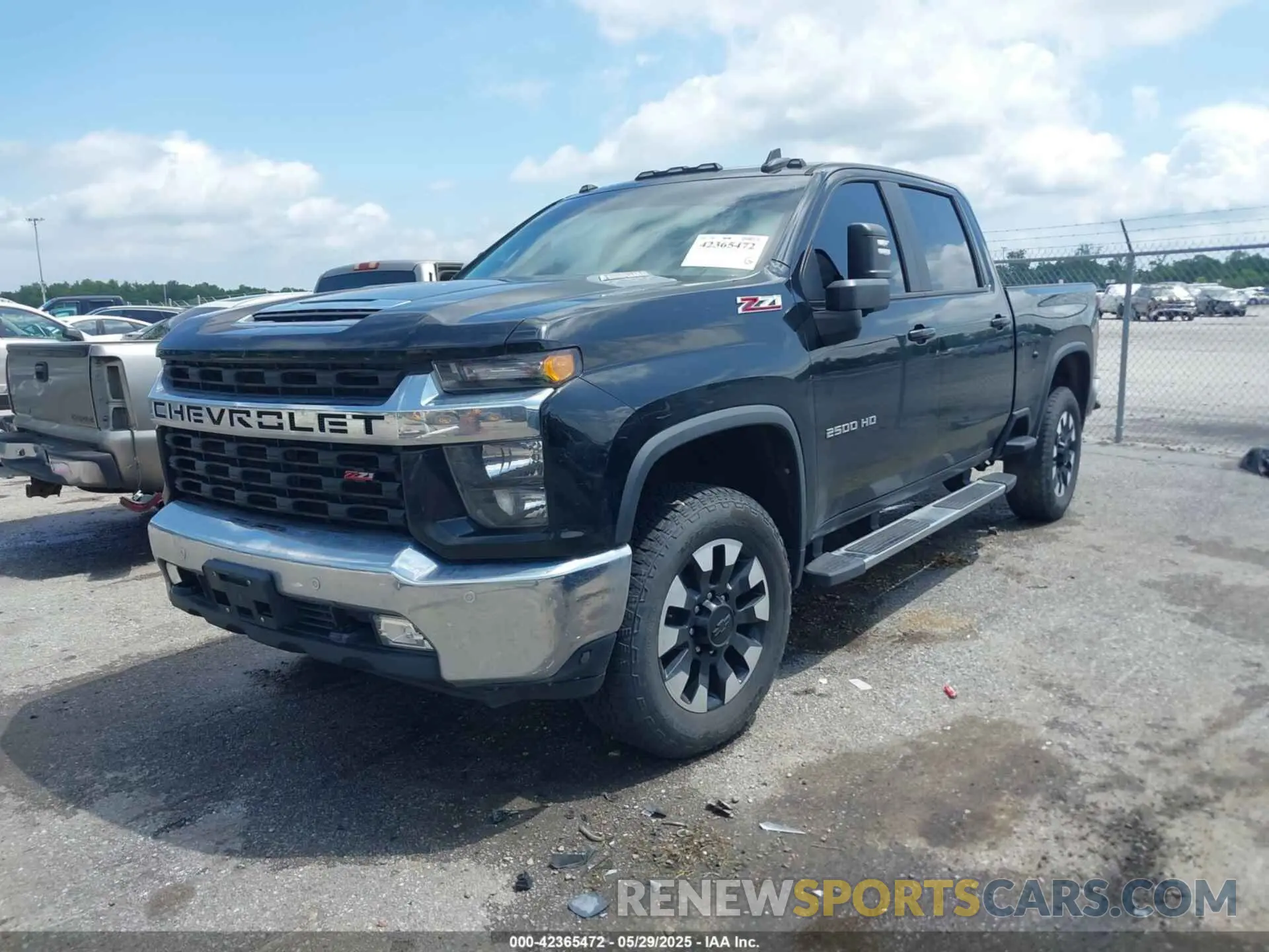 2 Photograph of a damaged car 1GC4YNEY0LF160287 CHEVROLET SILVERADO 2500HD 2020