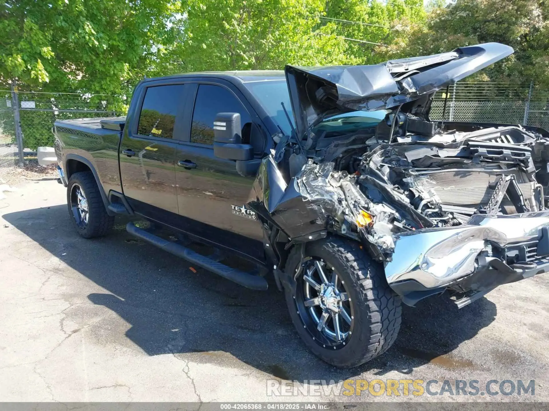 1 Photograph of a damaged car 1GC4YNEY4LF132900 CHEVROLET SILVERADO 2500HD 2020