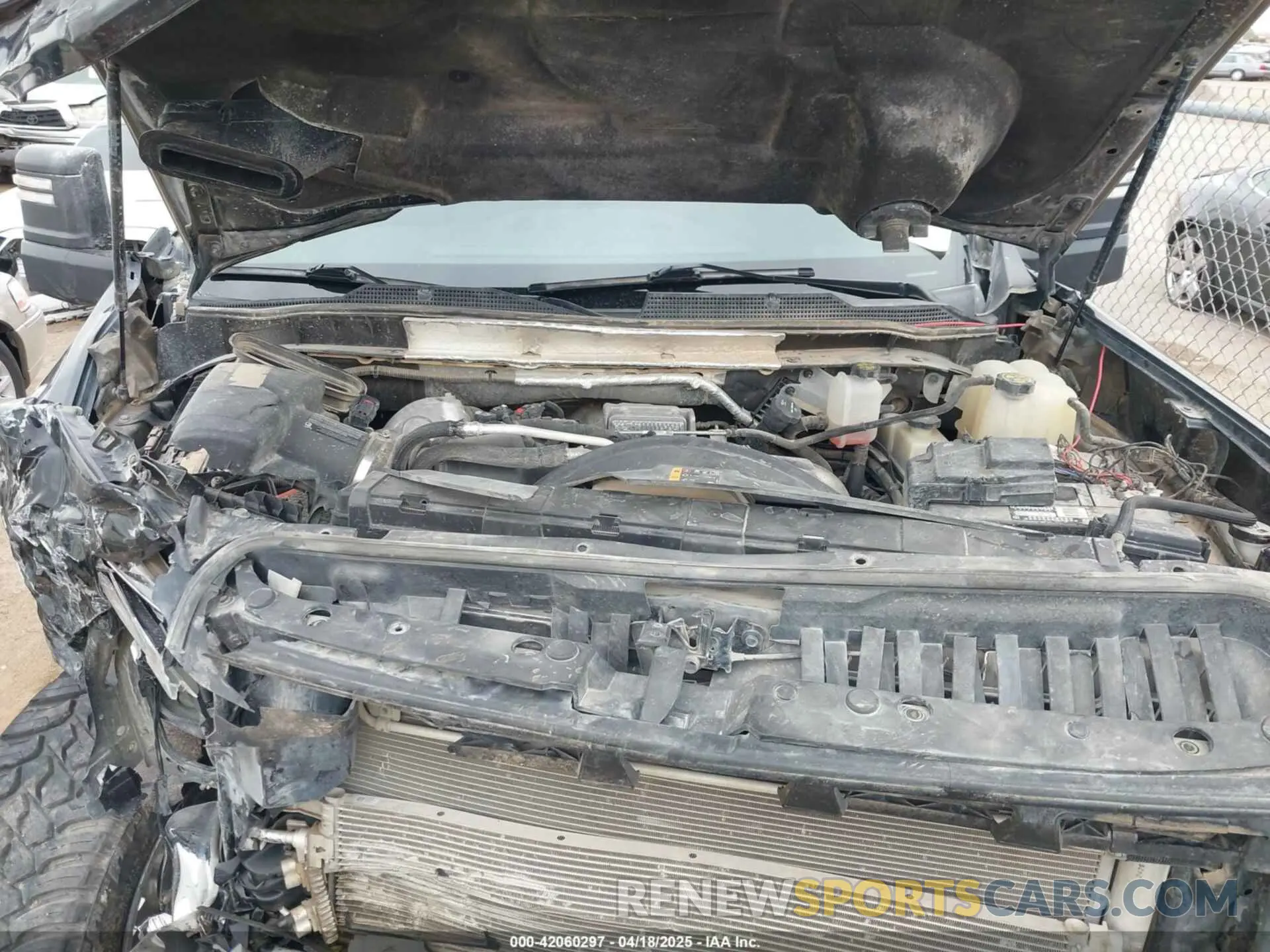 9 Photograph of a damaged car 1GC4YNEY4LF349119 CHEVROLET SILVERADO 2500HD 2020
