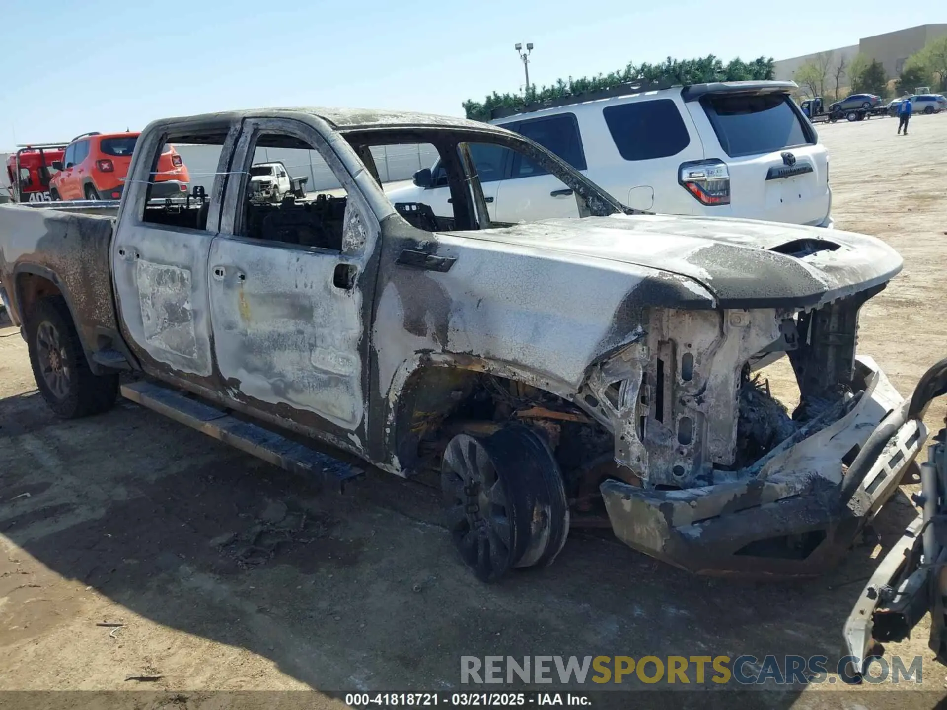 1 Photograph of a damaged car 1GC4YNEY6LF260409 CHEVROLET SILVERADO 2500HD 2020