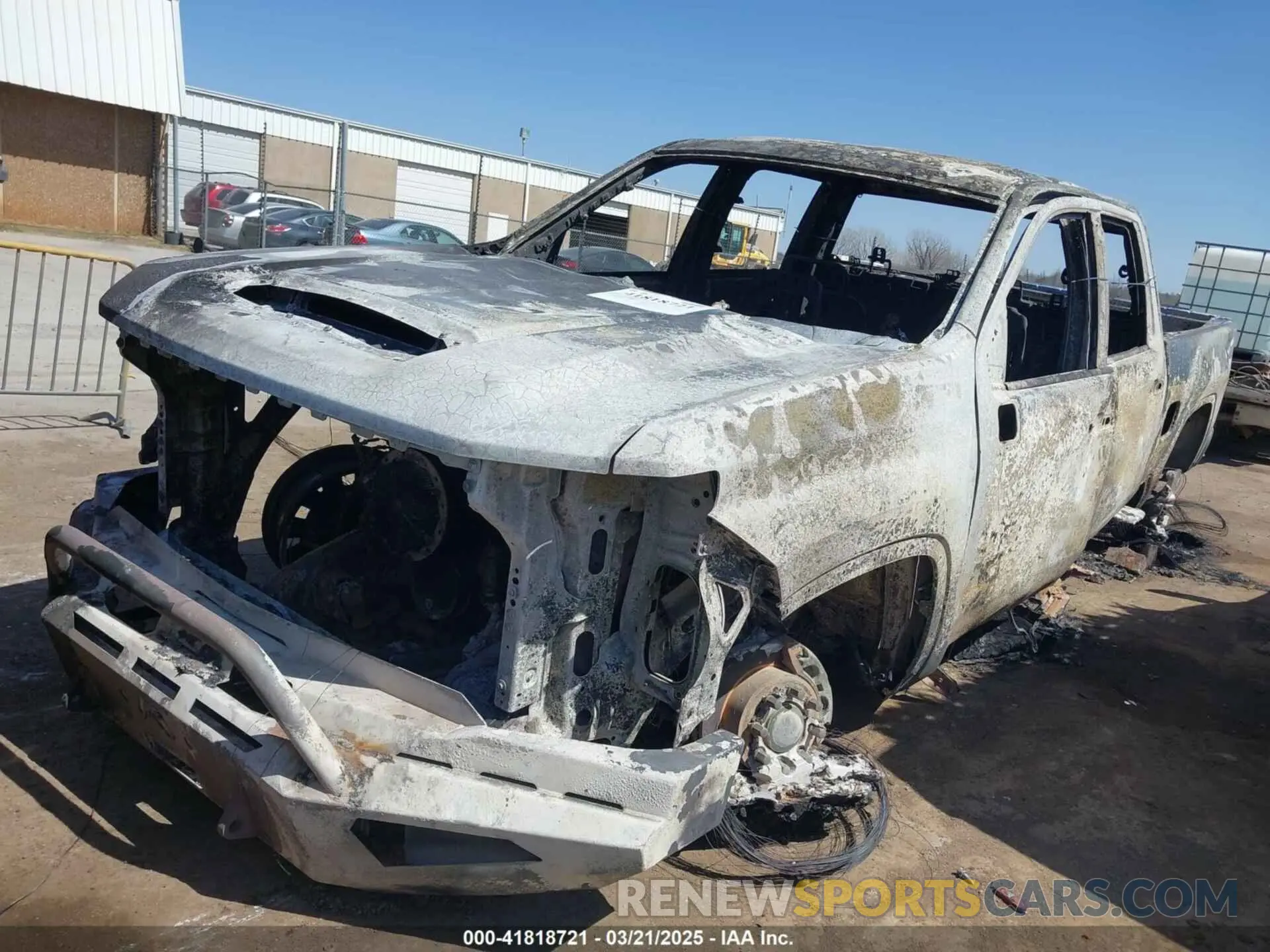 2 Photograph of a damaged car 1GC4YNEY6LF260409 CHEVROLET SILVERADO 2500HD 2020