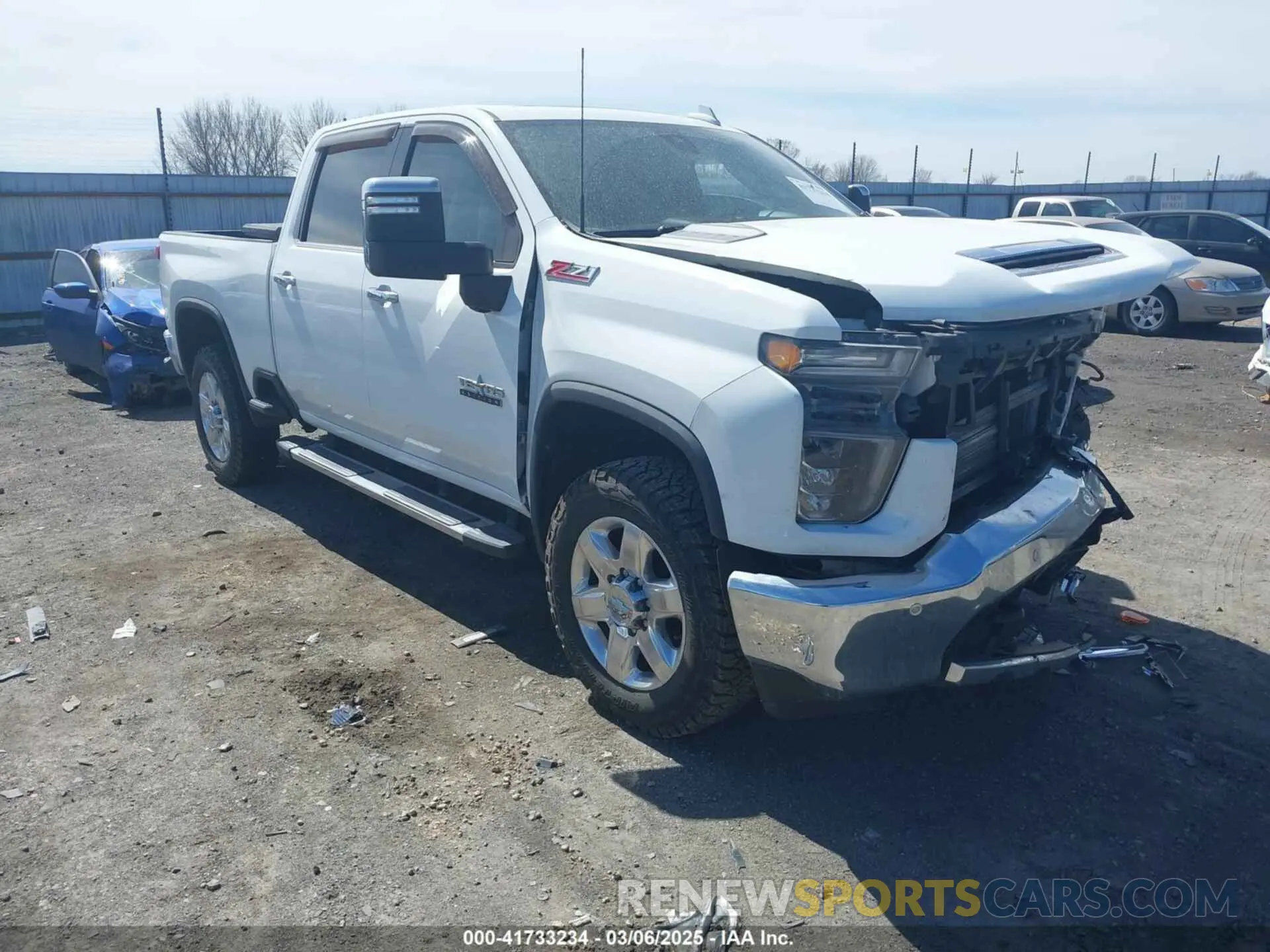 1 Photograph of a damaged car 1GC4YPE70LF119189 CHEVROLET SILVERADO 2500HD 2020