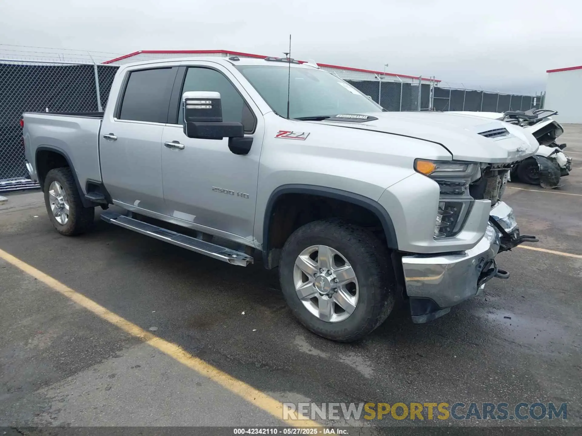 1 Photograph of a damaged car 1GC4YPEY4LF138112 CHEVROLET SILVERADO 2500HD 2020