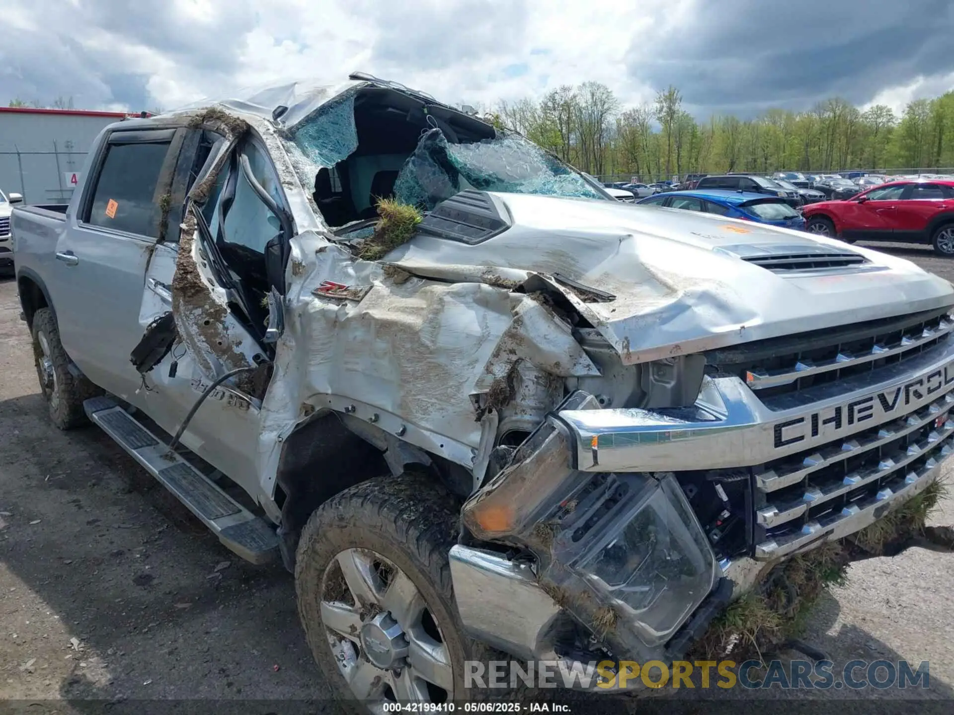 6 Photograph of a damaged car 1GC4YPEY5LF102557 CHEVROLET SILVERADO 2500HD 2020