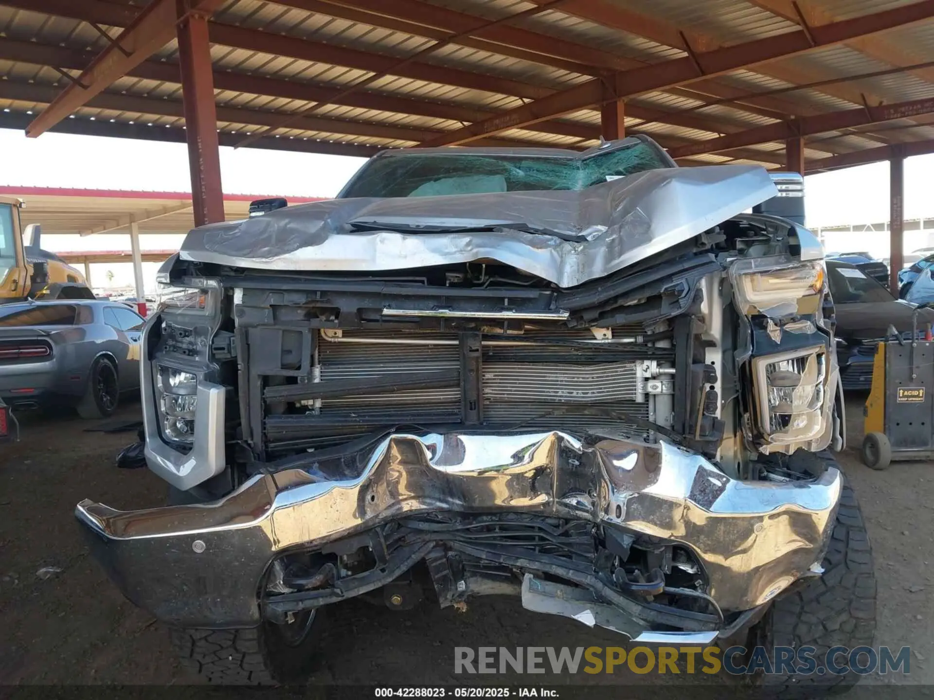 6 Photograph of a damaged car 1GC4YPEY8LF340385 CHEVROLET SILVERADO 2500HD 2020