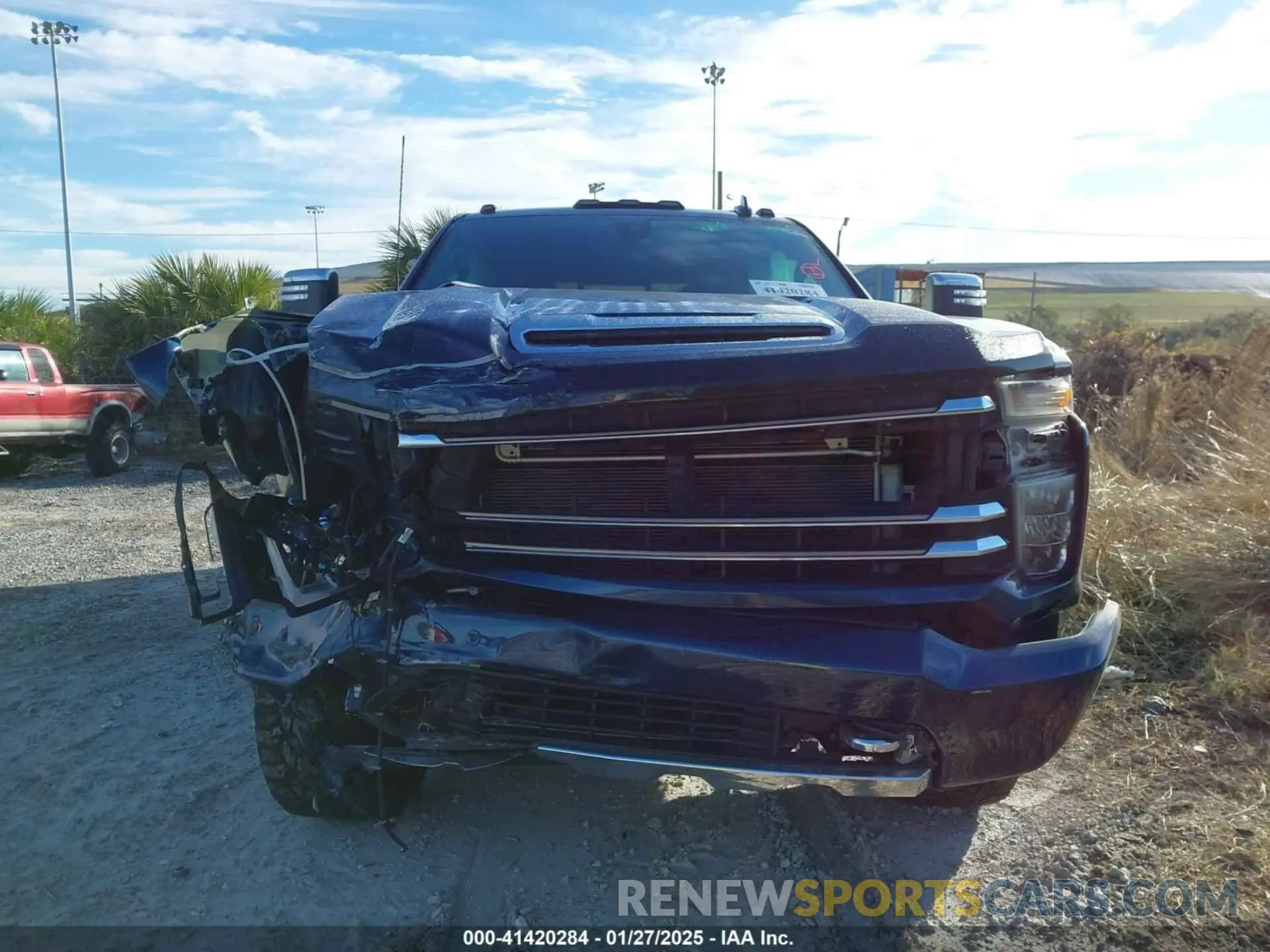 12 Photograph of a damaged car 1GC4YRE74LF125492 CHEVROLET SILVERADO 2500HD 2020