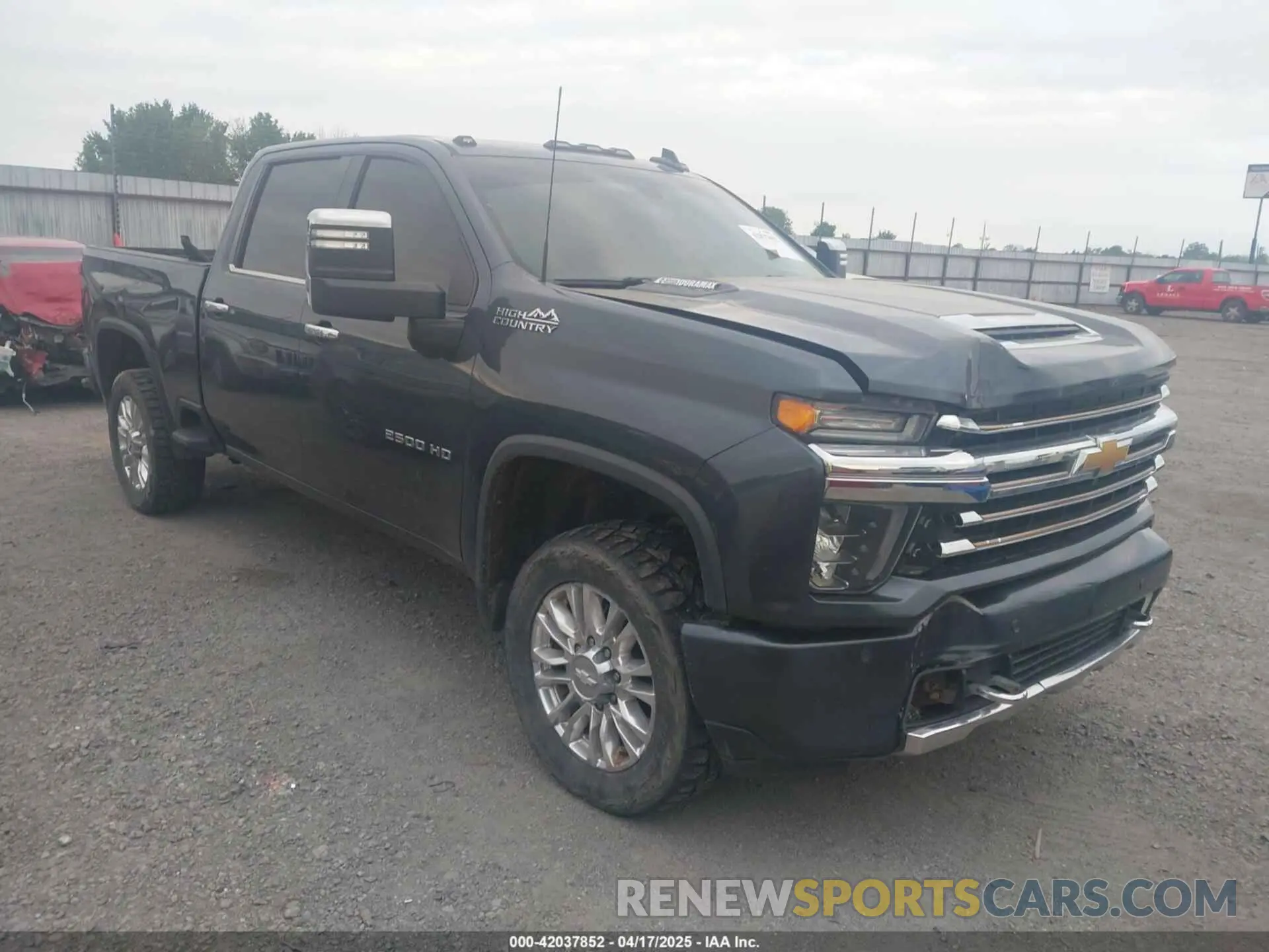 1 Photograph of a damaged car 1GC4YREY9LF117686 CHEVROLET SILVERADO 2500HD 2020