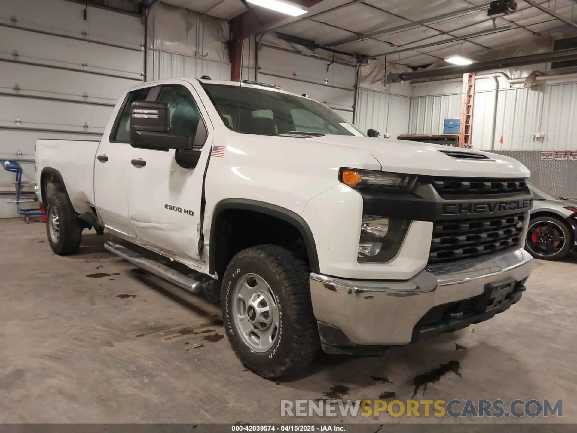 1 Photograph of a damaged car 1GC5WLE73LF237966 CHEVROLET SILVERADO 2500HD 2020