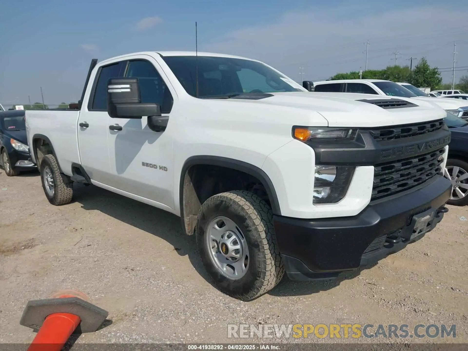 1 Photograph of a damaged car 1GC5WLE74LF239807 CHEVROLET SILVERADO 2500HD 2020