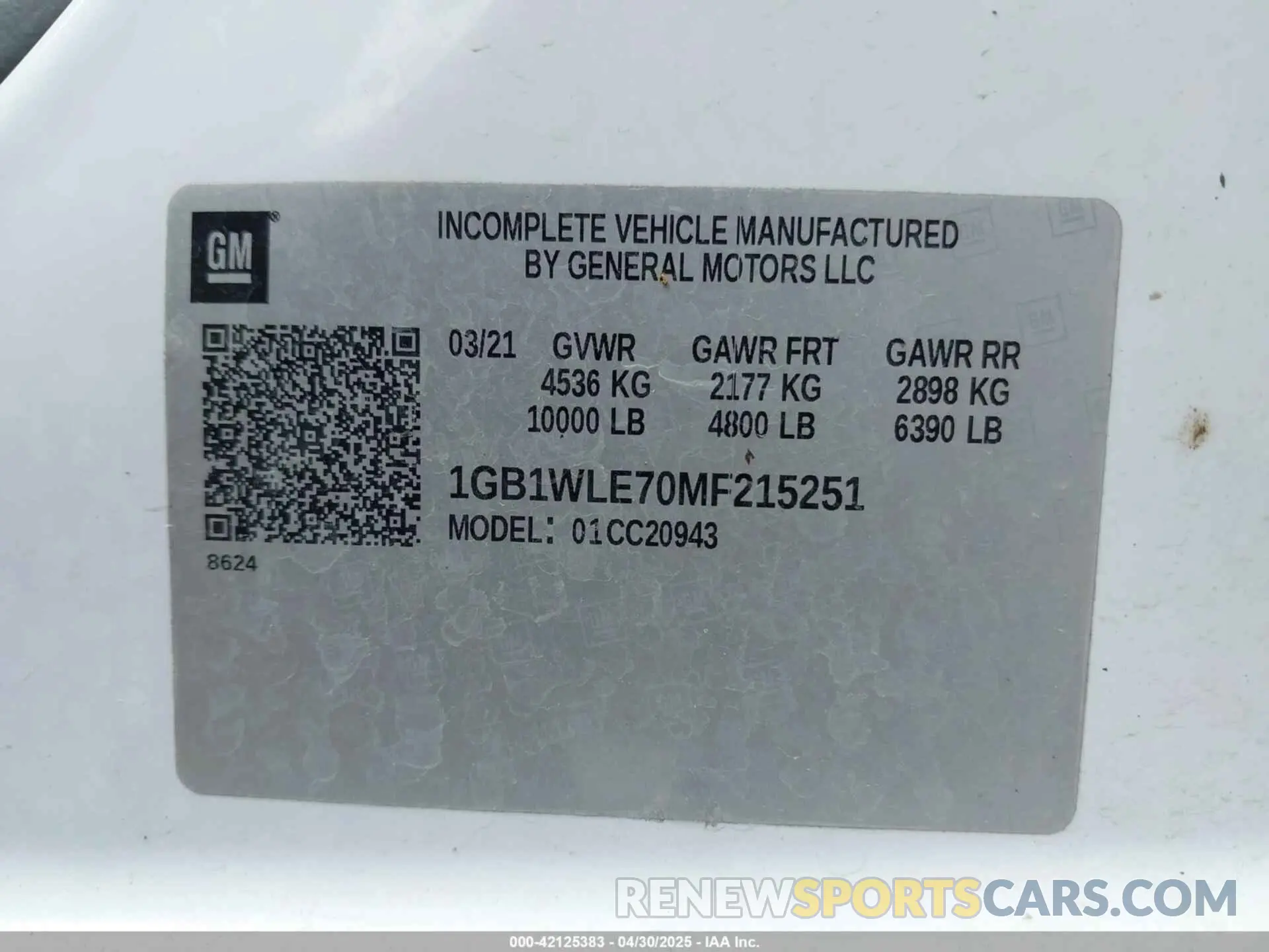 9 Photograph of a damaged car 1GB1WLE70MF215251 CHEVROLET SILVERADO 2500HD 2021