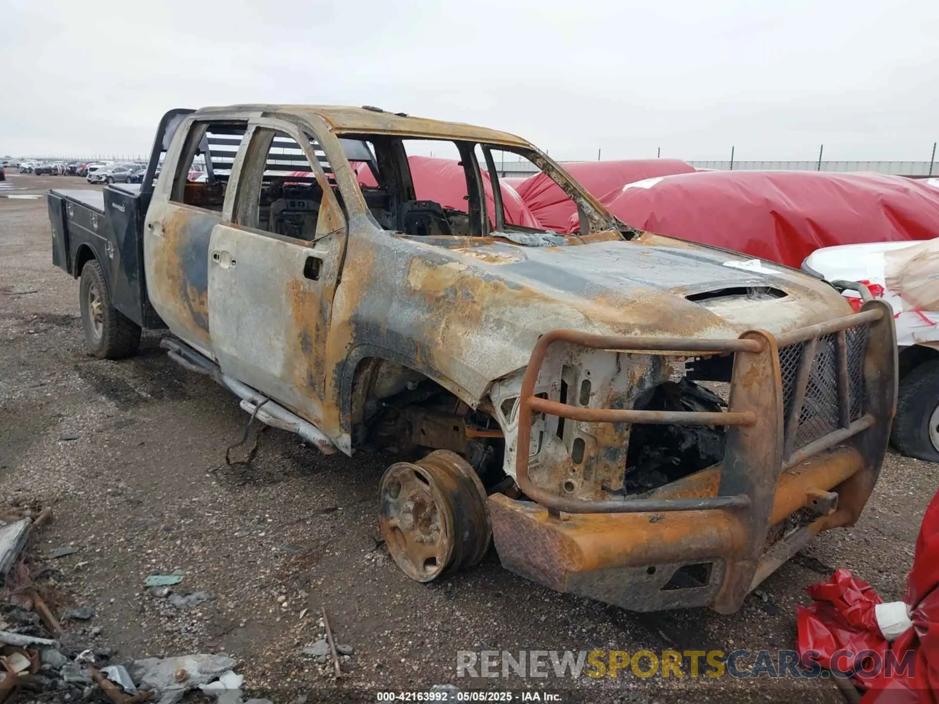 1 Photograph of a damaged car 1GB1YLE76MF219458 CHEVROLET SILVERADO 2500HD 2021