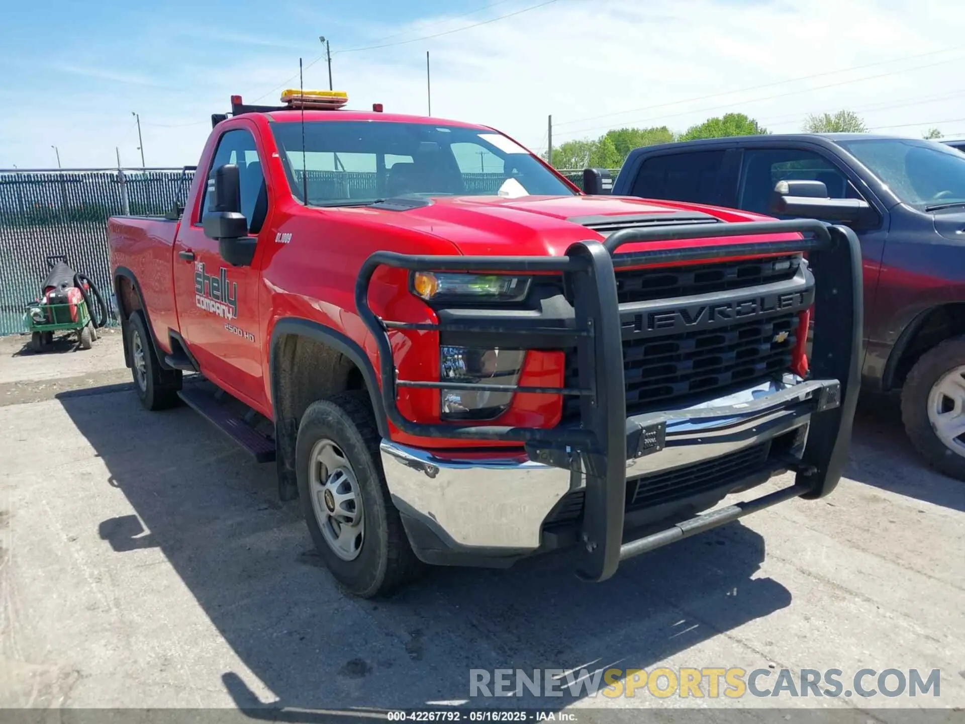 1 Photograph of a damaged car 1GC0WLE71MF129129 CHEVROLET SILVERADO 2500HD 2021