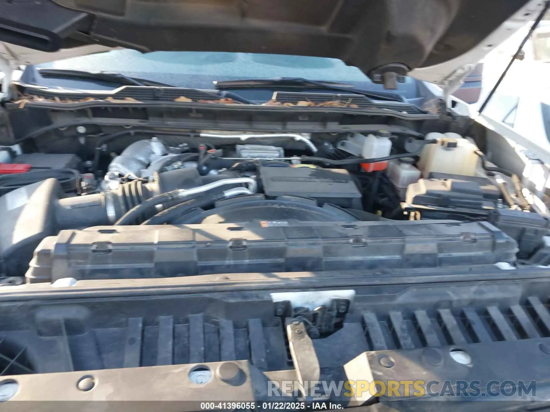 10 Photograph of a damaged car 1GC1YNEY0MF261222 CHEVROLET SILVERADO 2500HD 2021