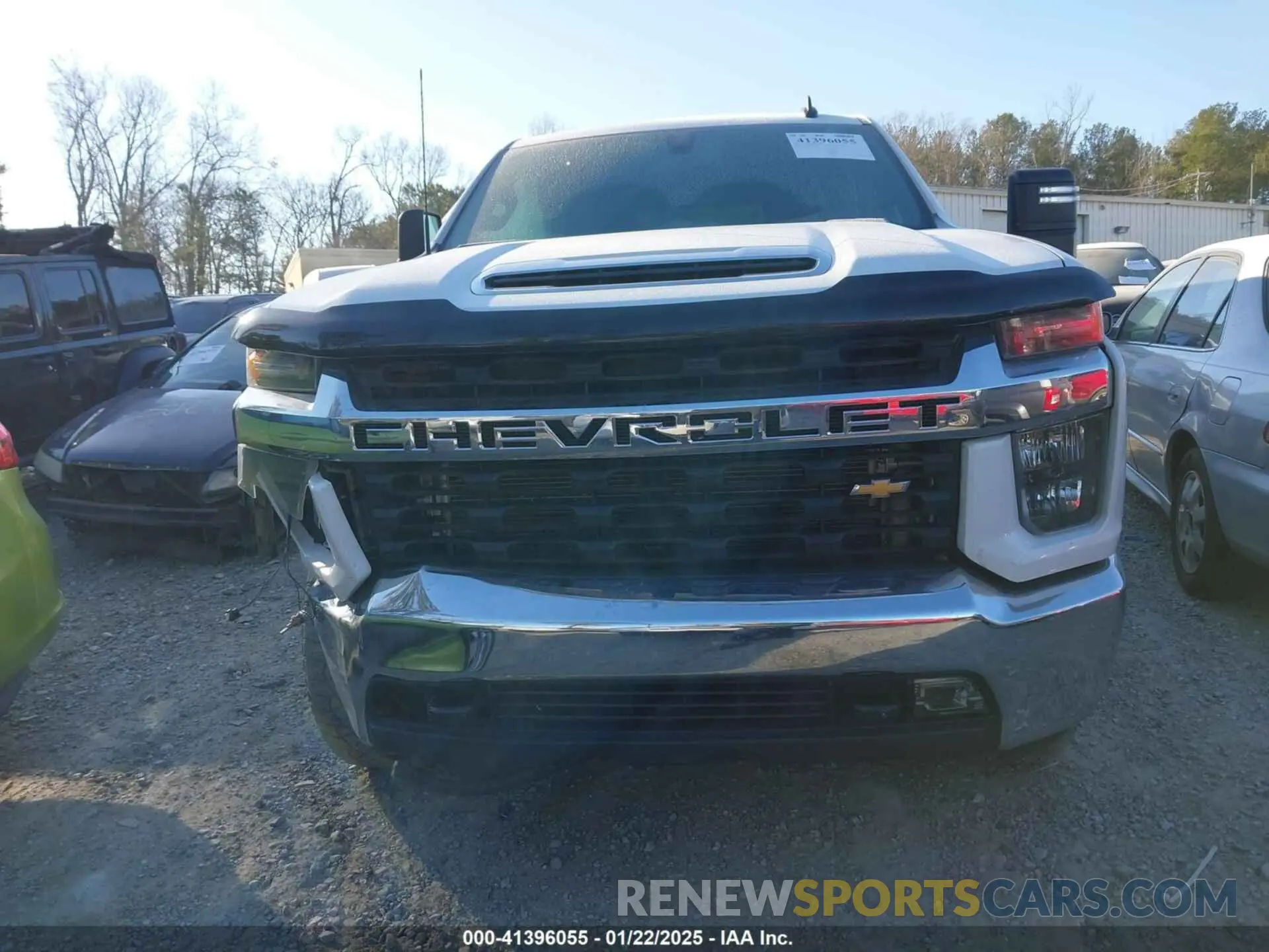 12 Photograph of a damaged car 1GC1YNEY0MF261222 CHEVROLET SILVERADO 2500HD 2021