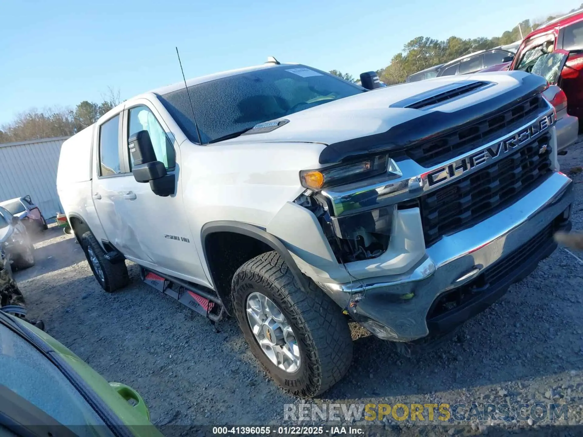 13 Photograph of a damaged car 1GC1YNEY0MF261222 CHEVROLET SILVERADO 2500HD 2021