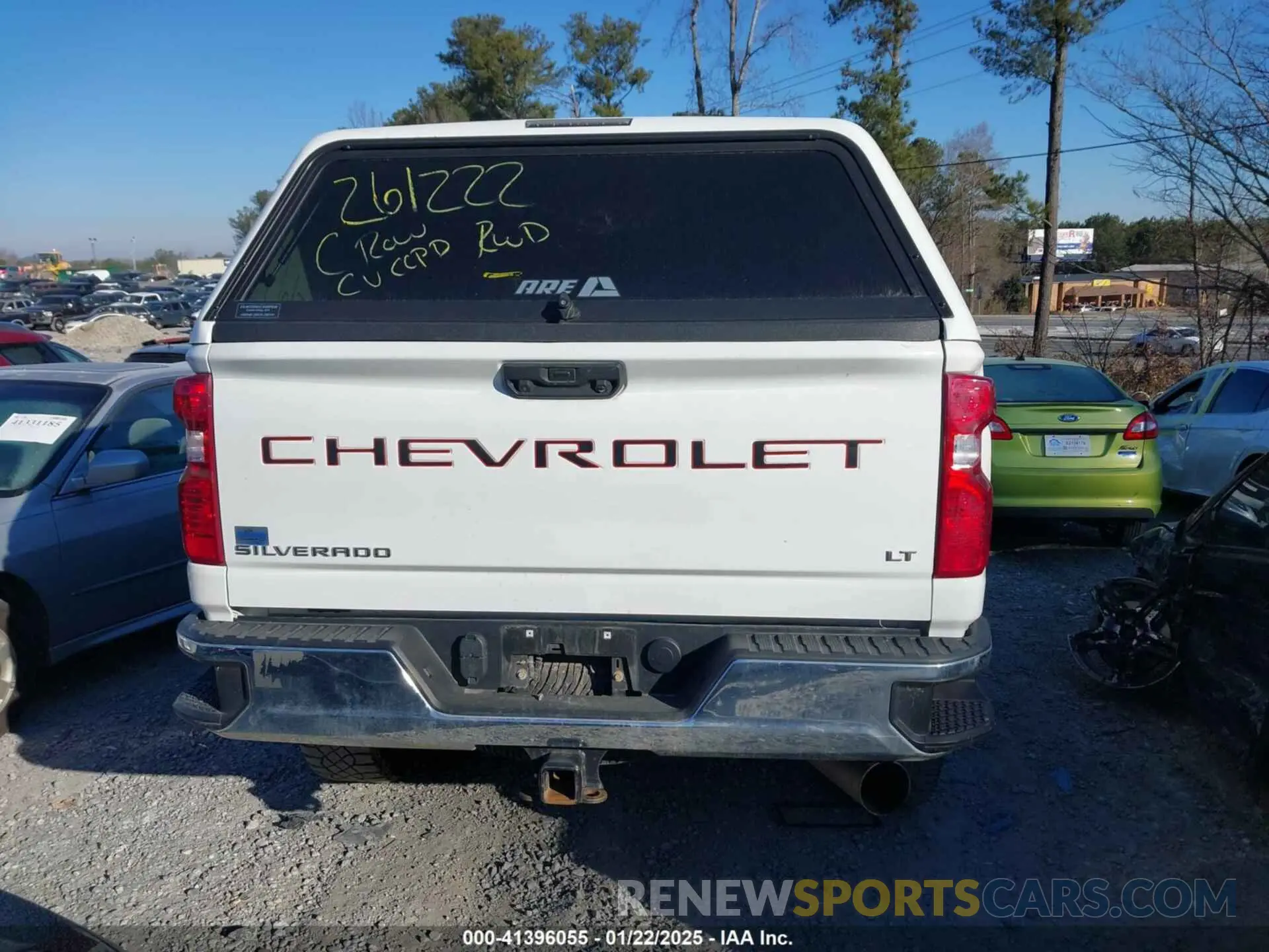 16 Photograph of a damaged car 1GC1YNEY0MF261222 CHEVROLET SILVERADO 2500HD 2021