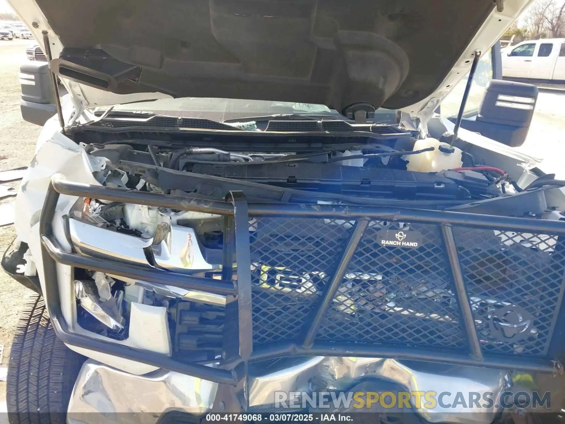 10 Photograph of a damaged car 1GC1YNEY5MF272541 CHEVROLET SILVERADO 2500HD 2021