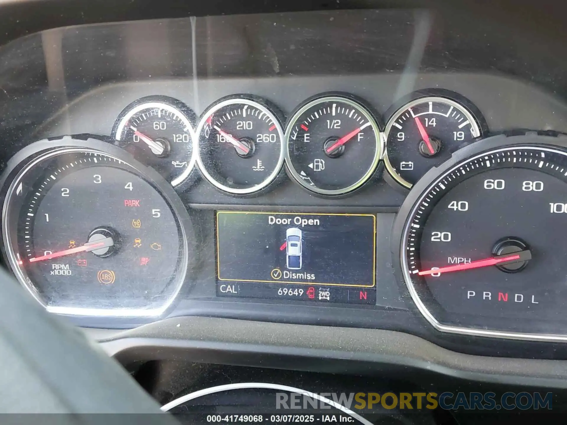 7 Photograph of a damaged car 1GC1YNEY5MF272541 CHEVROLET SILVERADO 2500HD 2021