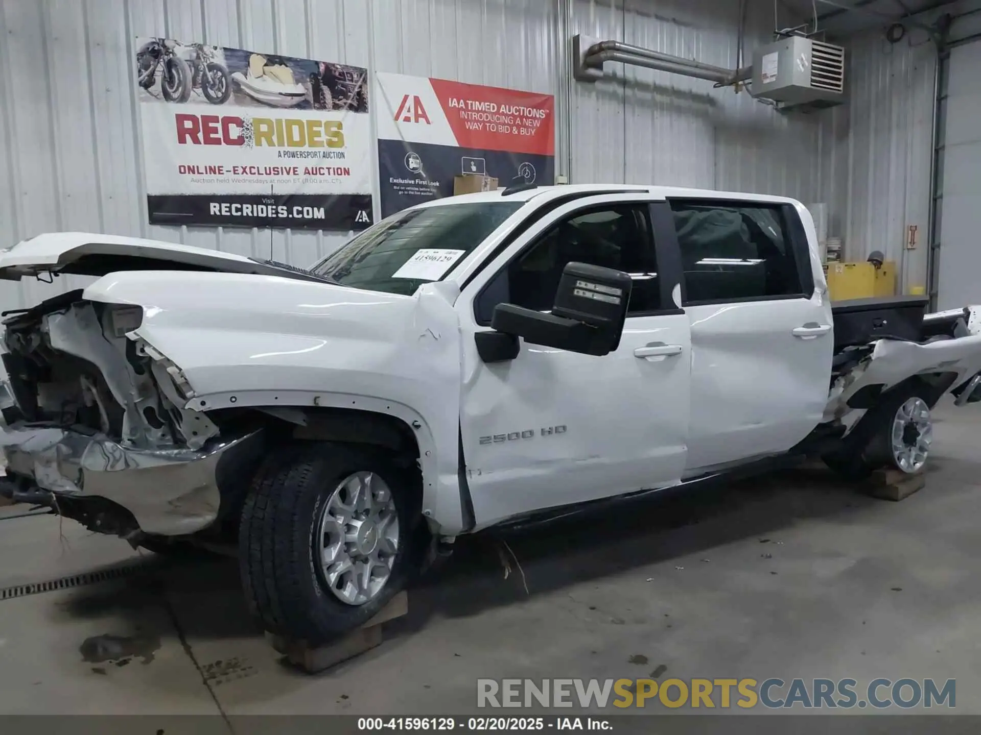 6 Photograph of a damaged car 1GC1YNEY8MF290760 CHEVROLET SILVERADO 2500HD 2021