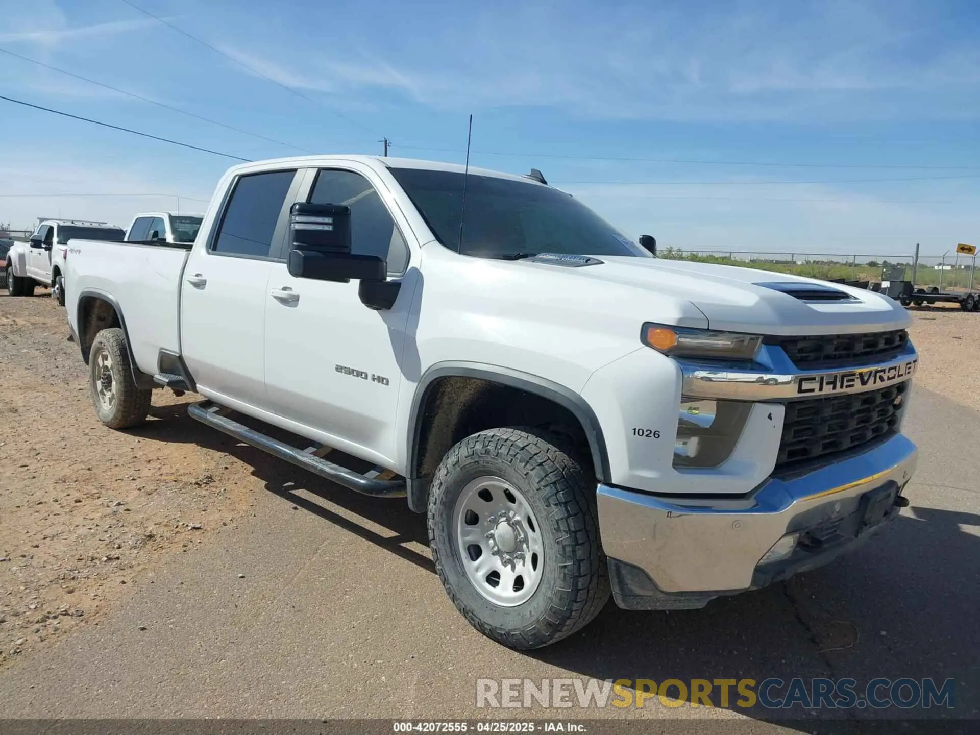1 Photograph of a damaged car 1GC1YNEY9MF173804 CHEVROLET SILVERADO 2500HD 2021