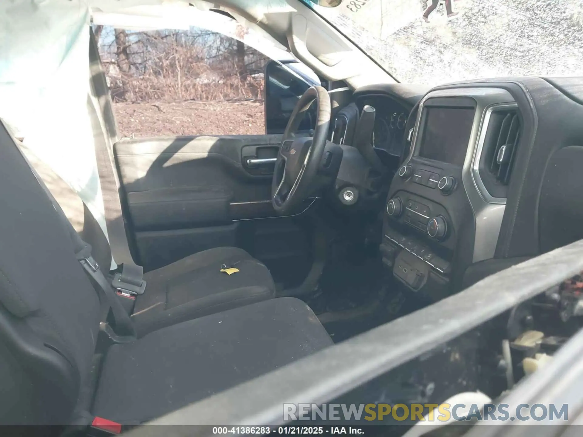 5 Photograph of a damaged car 1GC1YNEY9MF303046 CHEVROLET SILVERADO 2500HD 2021